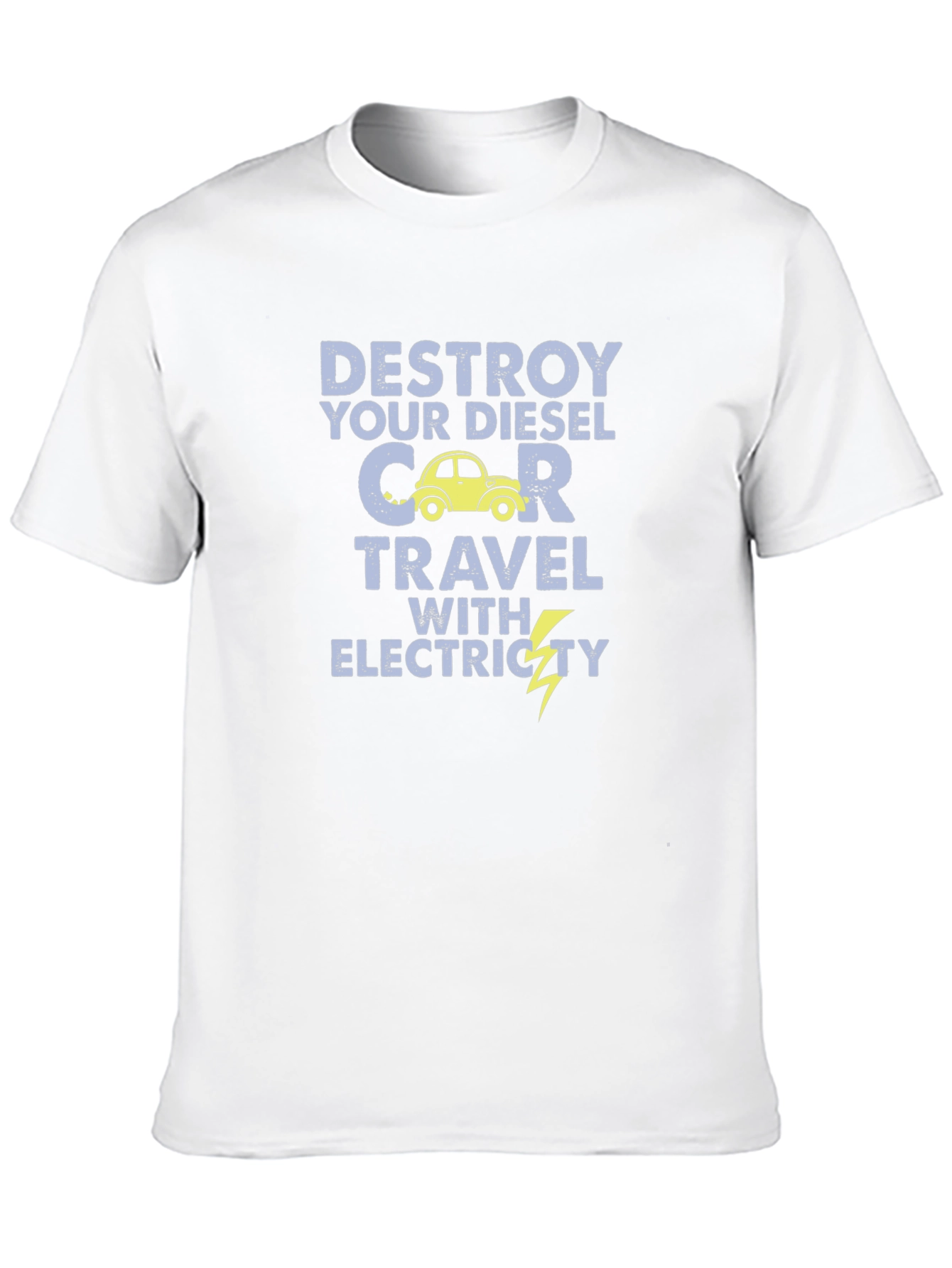 Destroy Diesel Car Electric Travel T-Shirt