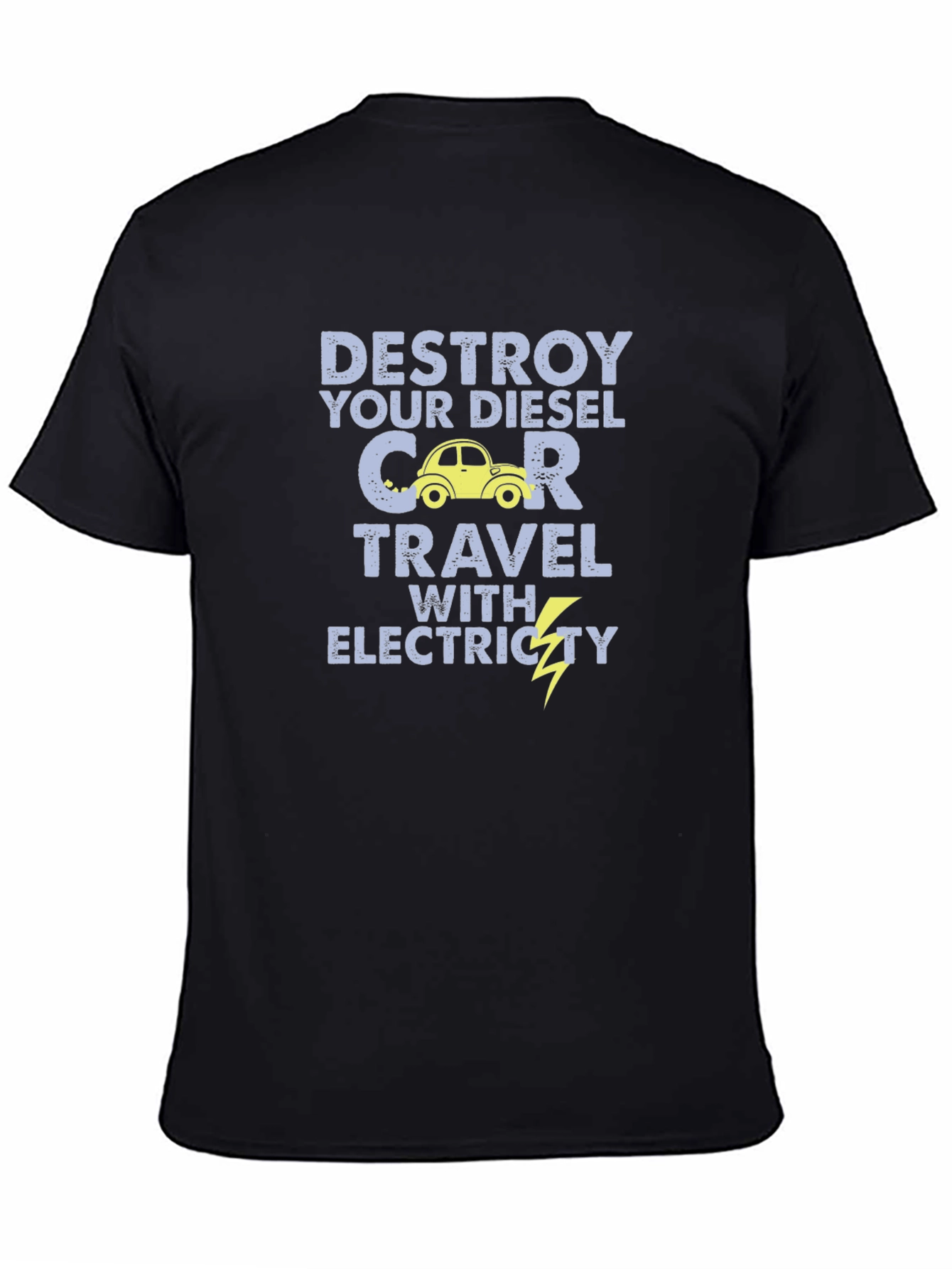 Destroy Diesel Car Electric Travel T-Shirt
