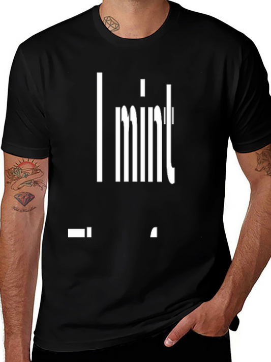 Mint Linux Black T-Shirt