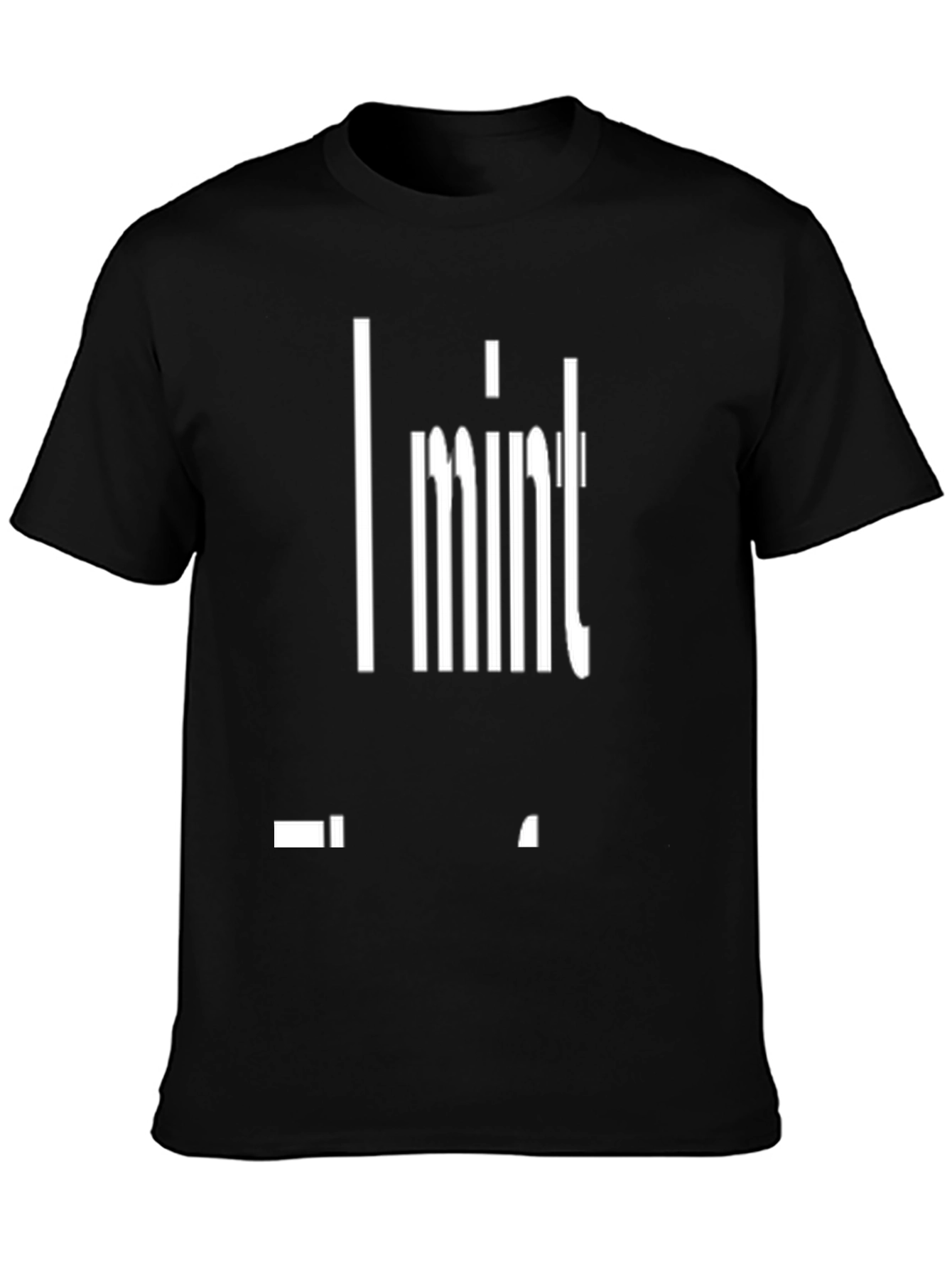 Mint Linux Black T-Shirt