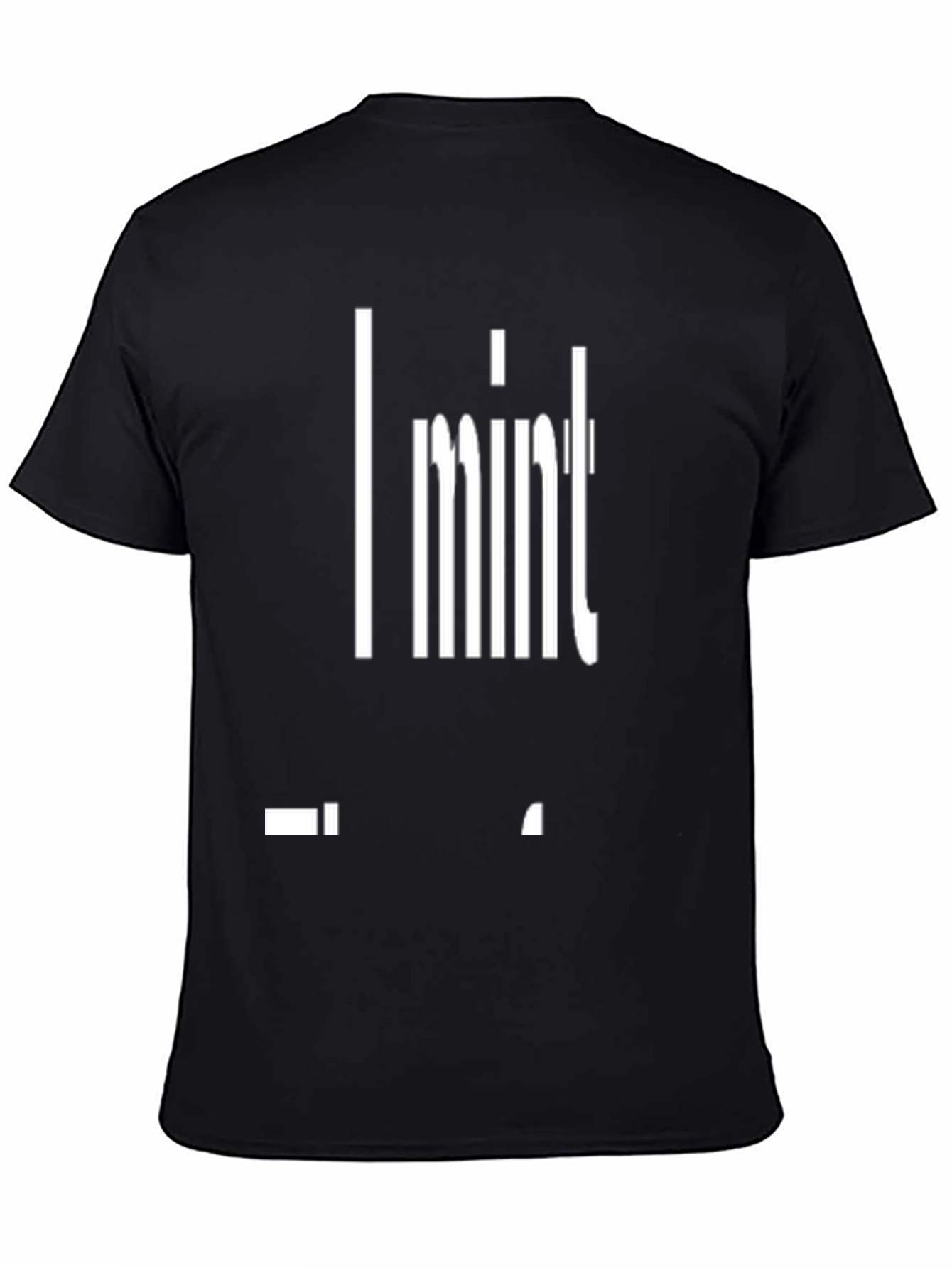 Mint Linux Black T-Shirt