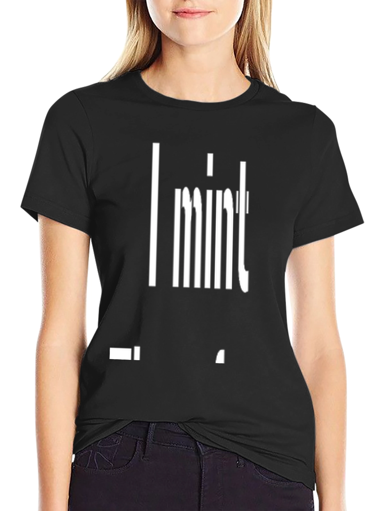Mint Linux Black T-Shirt