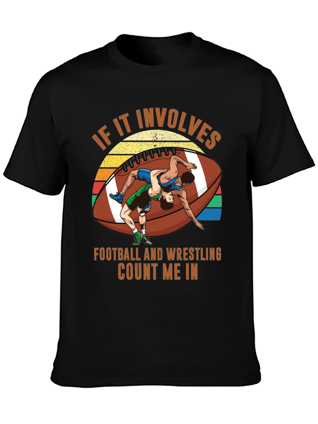 Football Wrestling T-Shirt