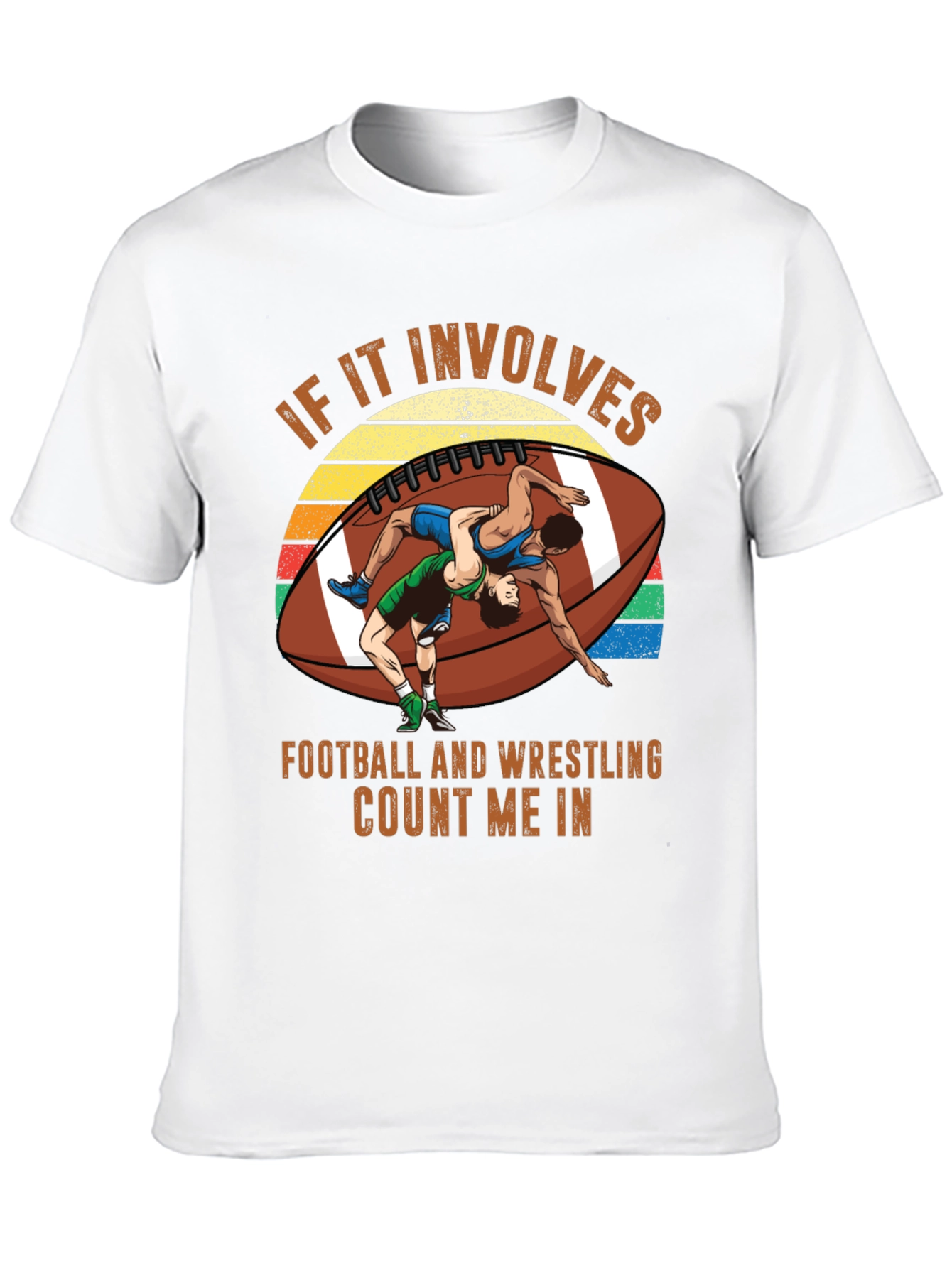 Football Wrestling T-Shirt