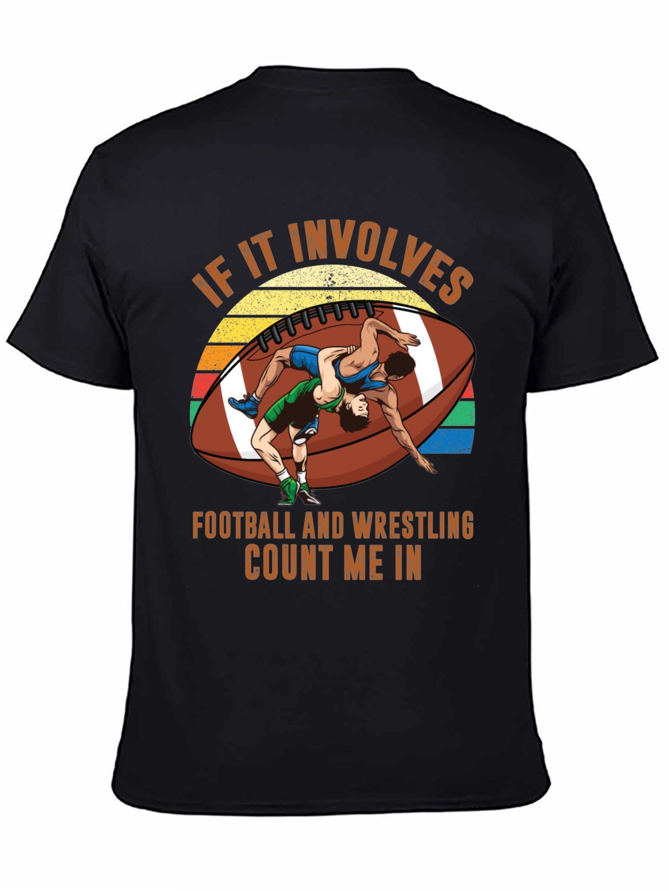Football Wrestling T-Shirt