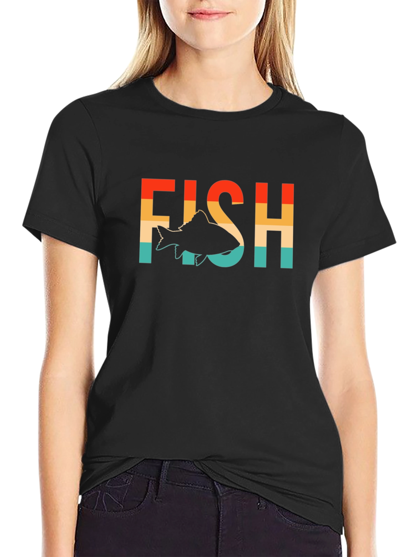 Retro FISH Graphic Tee - Anglers Delight