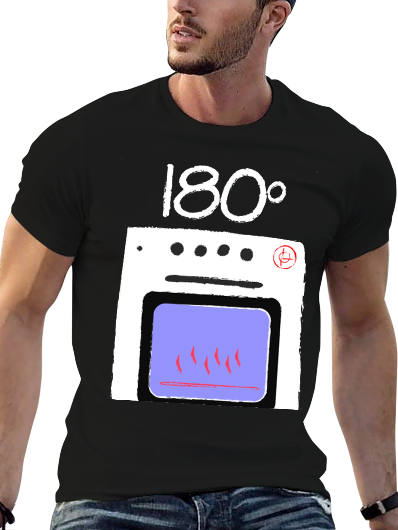 Oven 180 Degrees Graphic T-Shirt