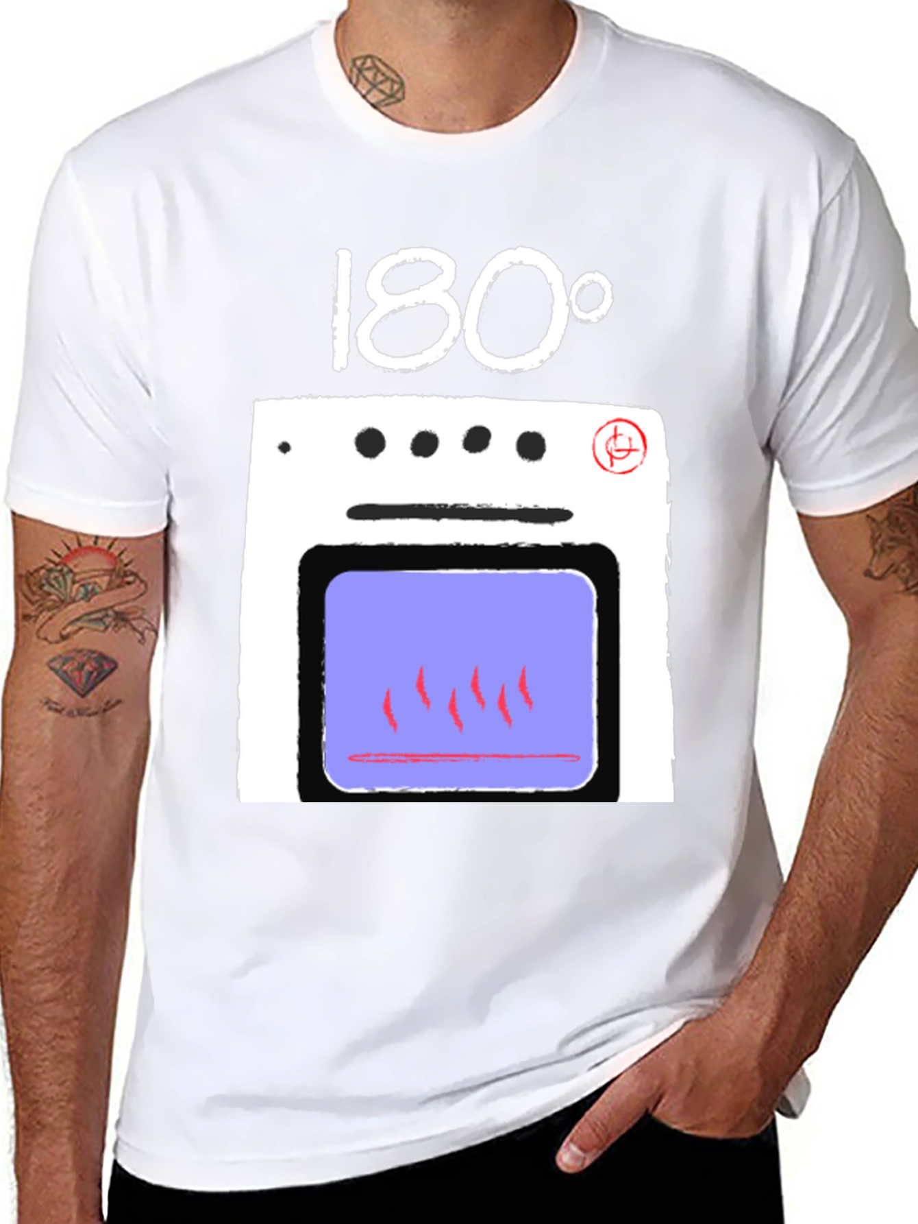 Oven 180 Degrees Graphic T-Shirt