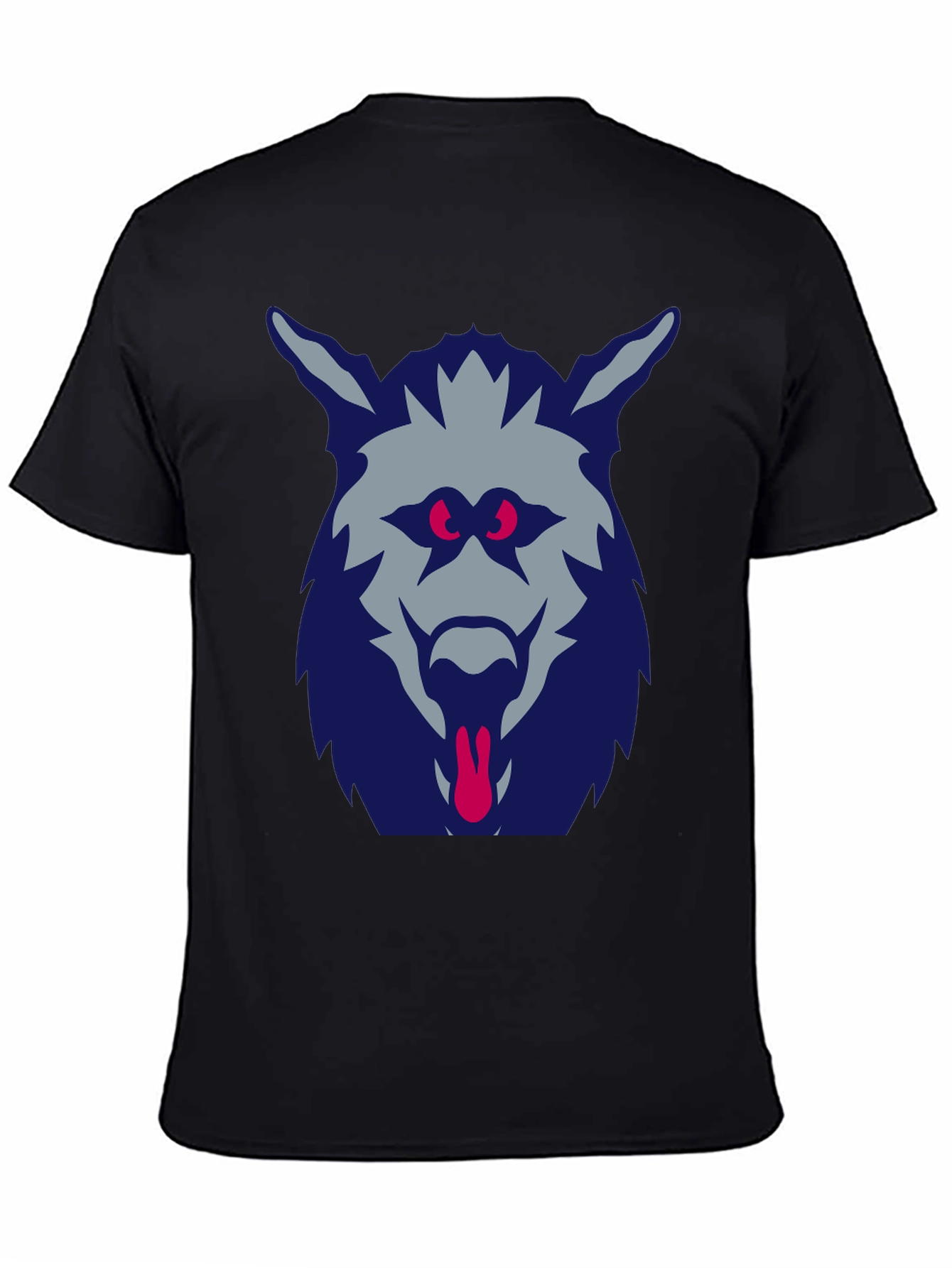Wolf Graphic T-Shirt - Mens Black Tee