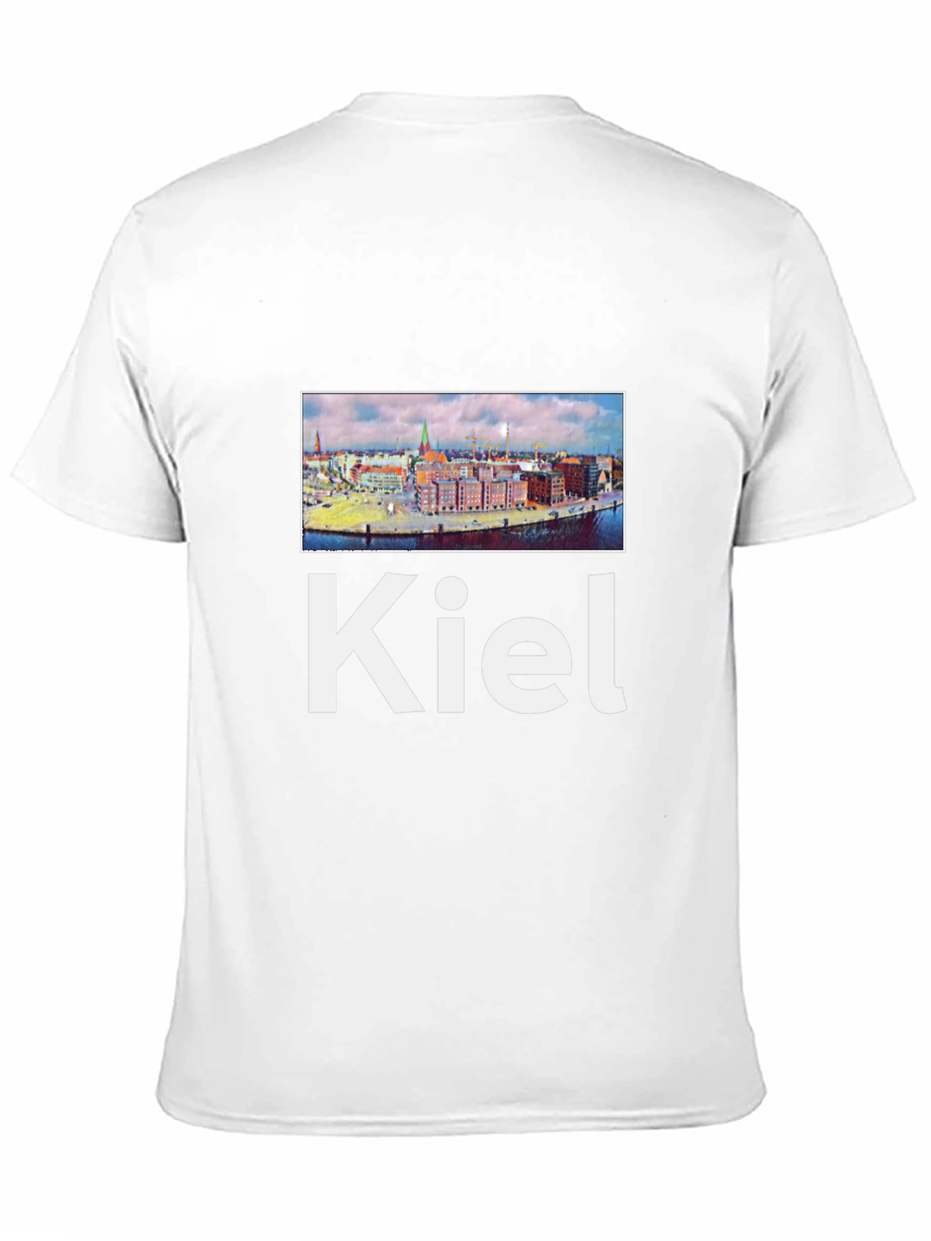 Kiel Cityscape Graphic Tee - Black