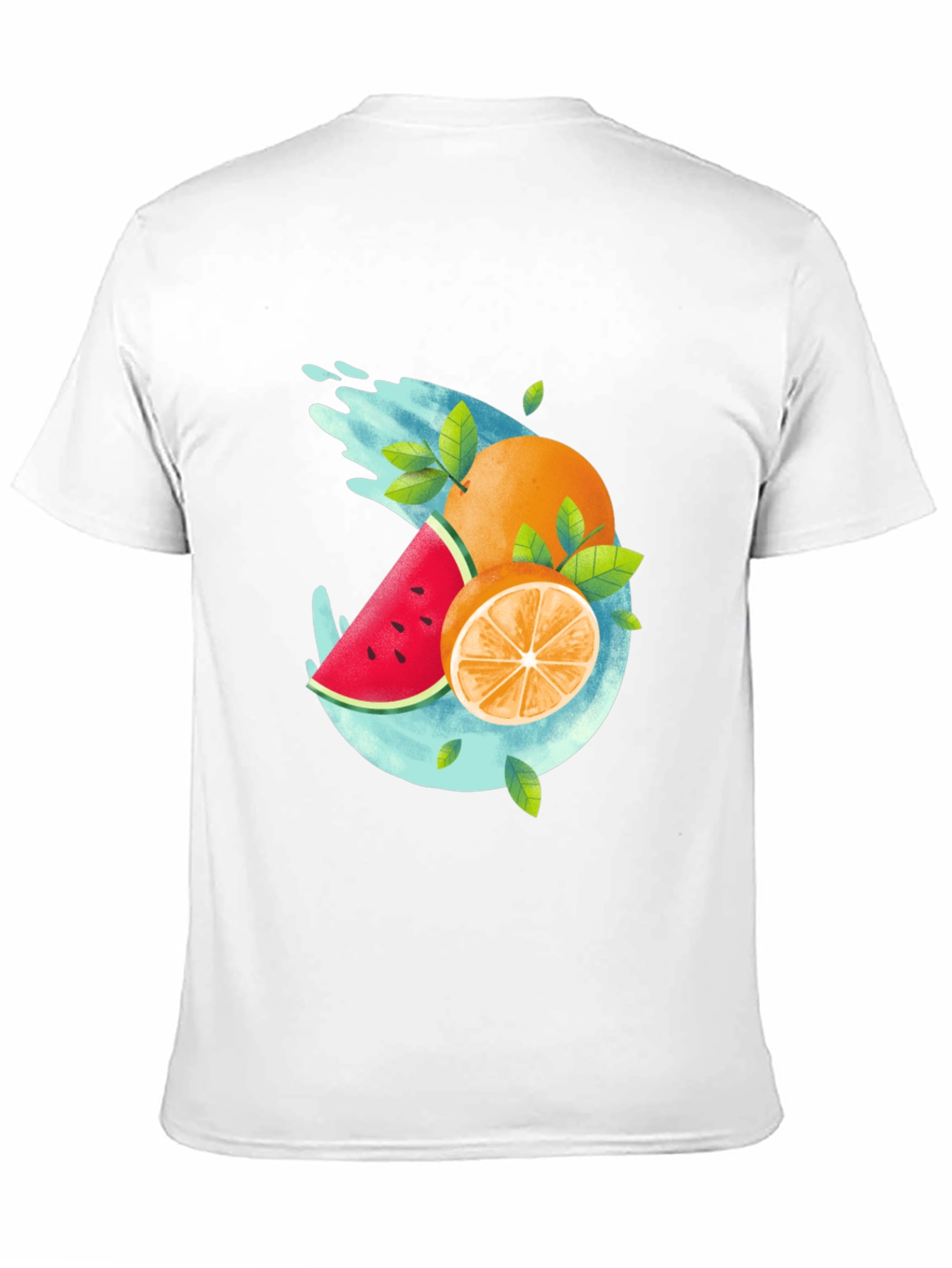 Fruit Splash Graphic Tee - Cool Summer Style