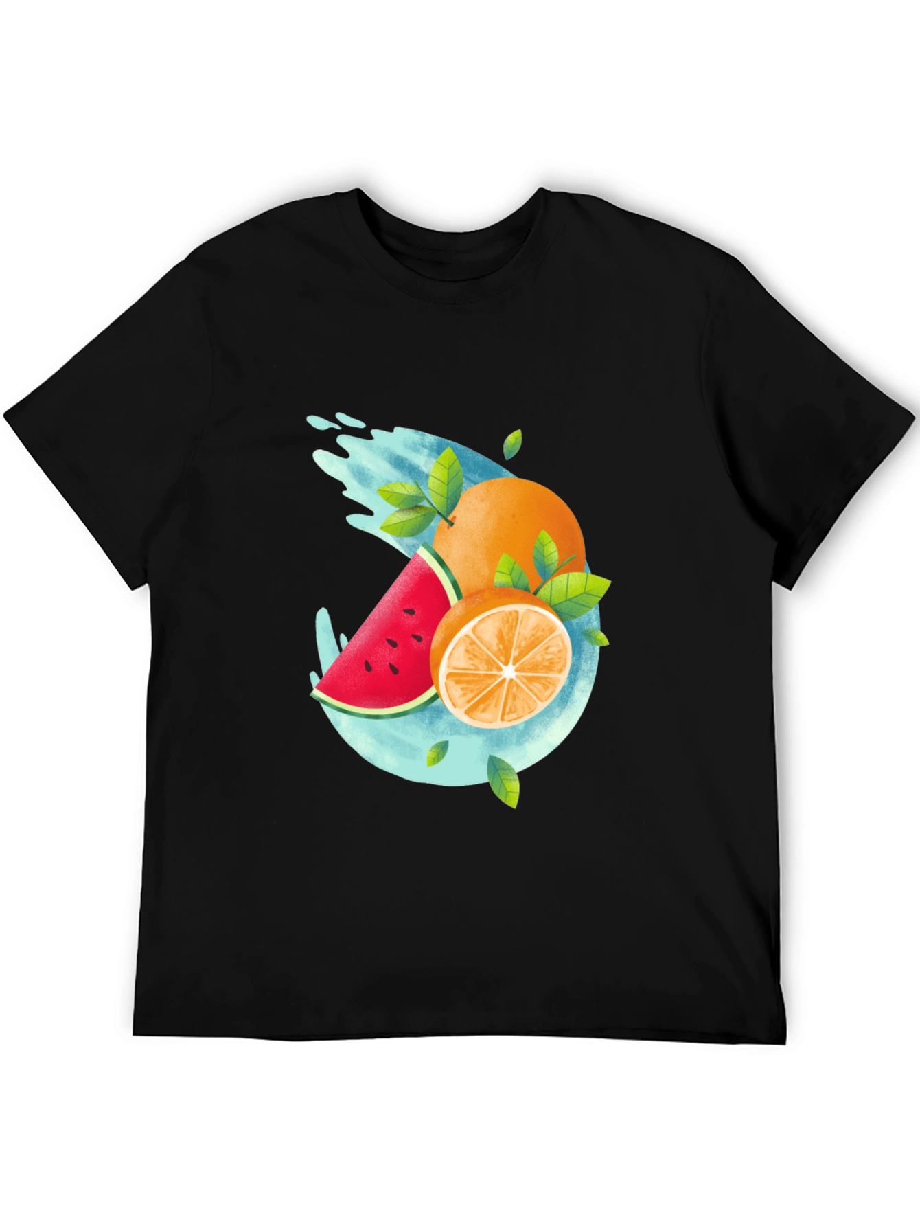 Fruit Splash Graphic Tee - Cool Summer Style