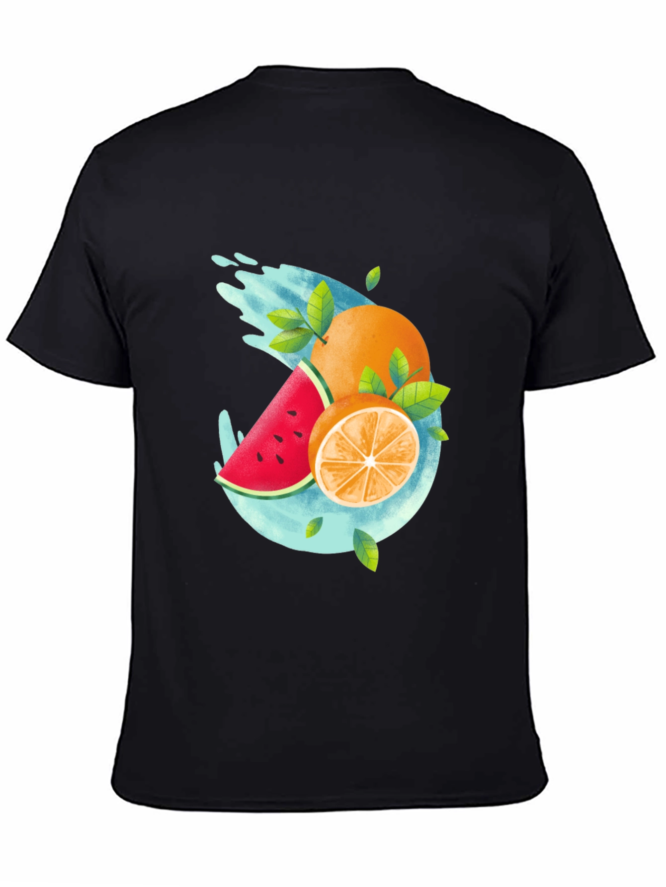 Fruit Splash Graphic Tee - Cool Summer Style