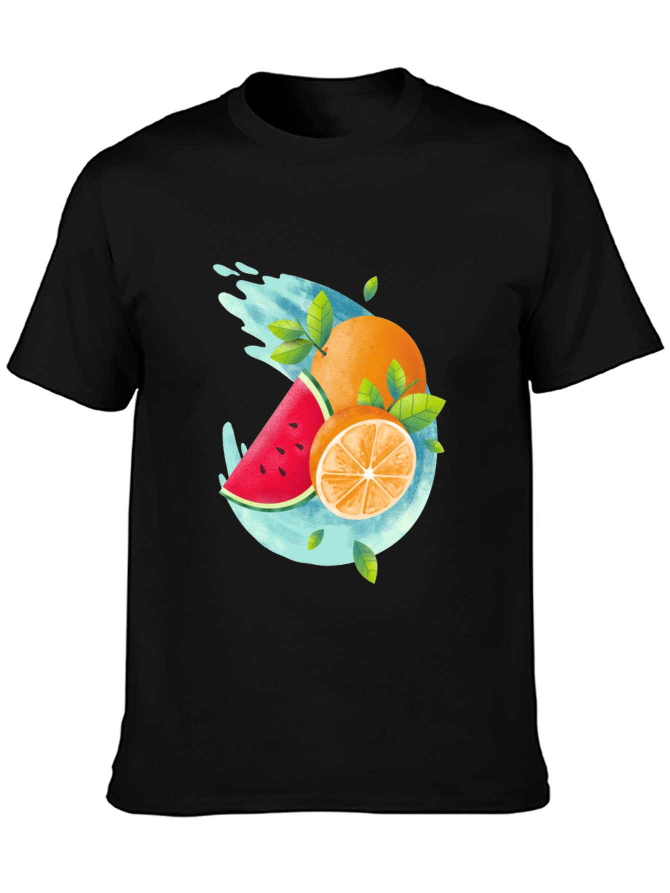 Fruit Splash Graphic Tee - Cool Summer Style