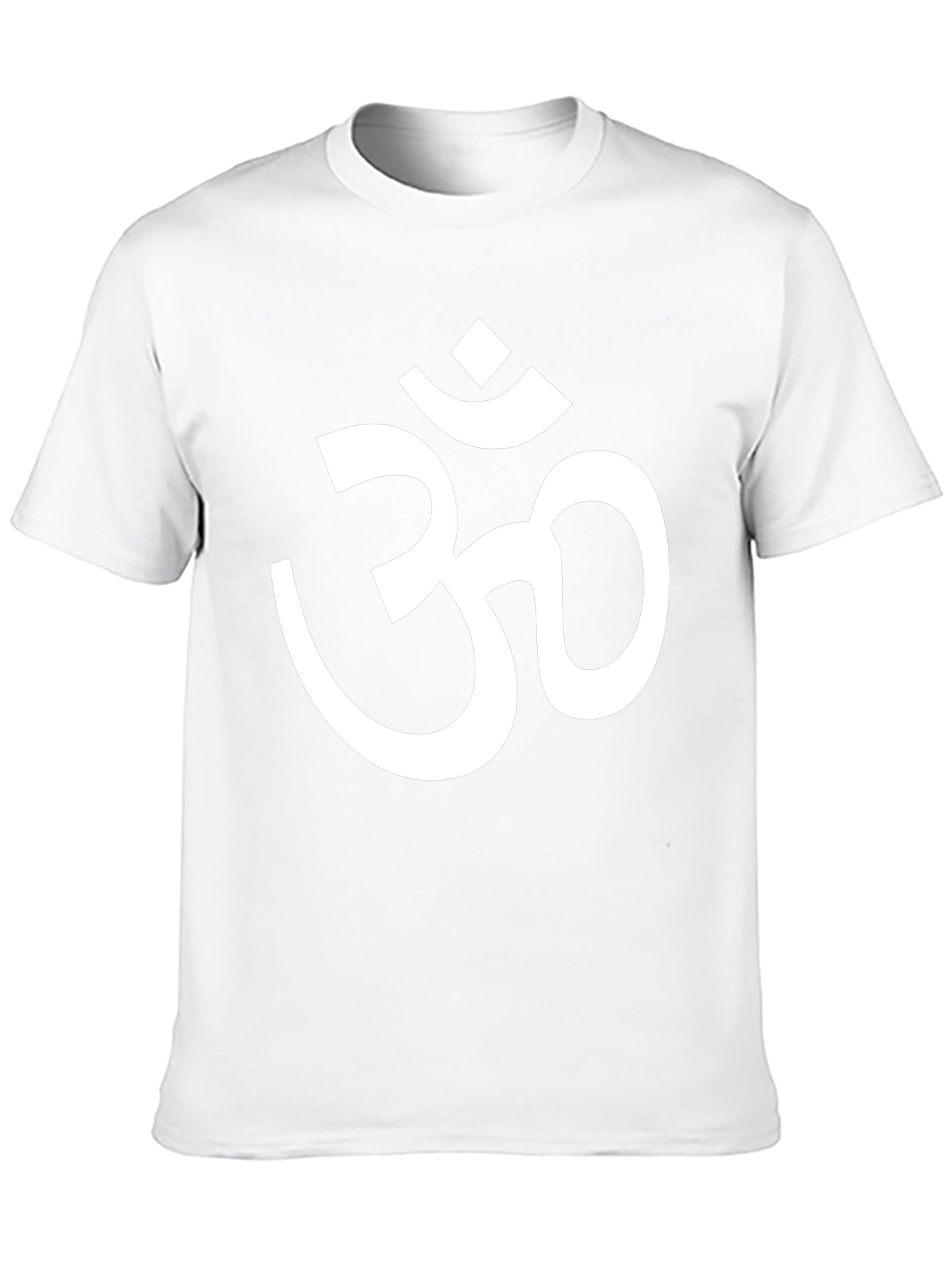 Om Symbol Graphic Tee - Black Cotton T-Shirt