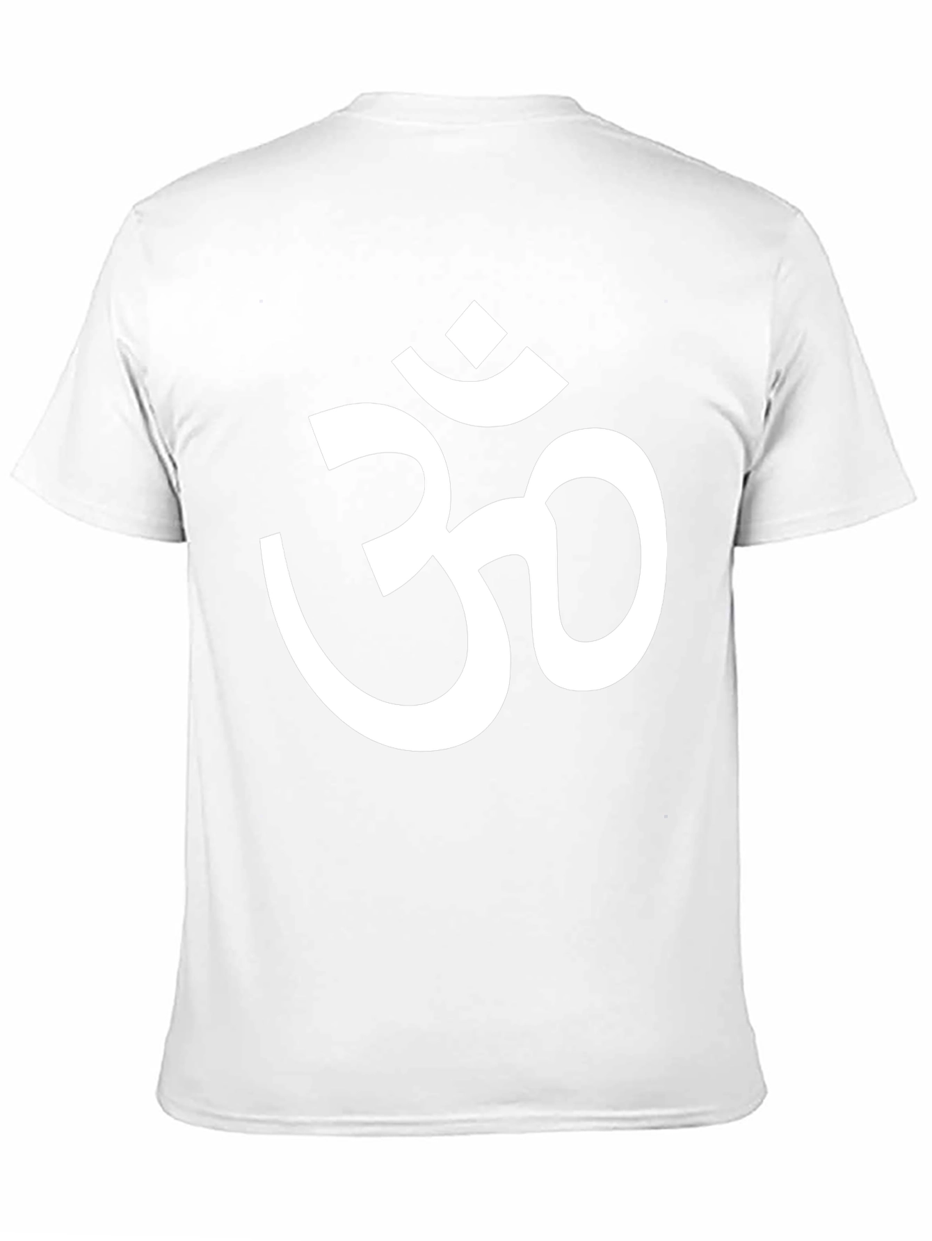Om Symbol Graphic Tee - Black Cotton T-Shirt