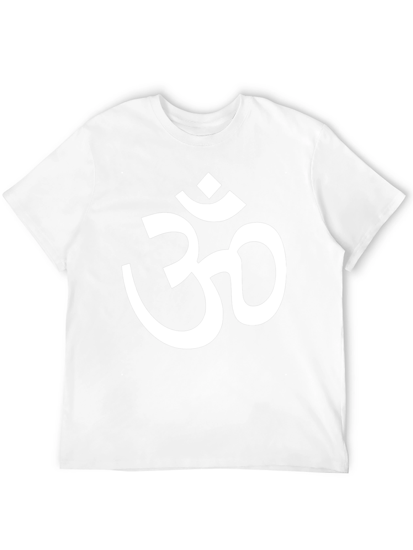 Om Symbol Graphic Tee - Black Cotton T-Shirt