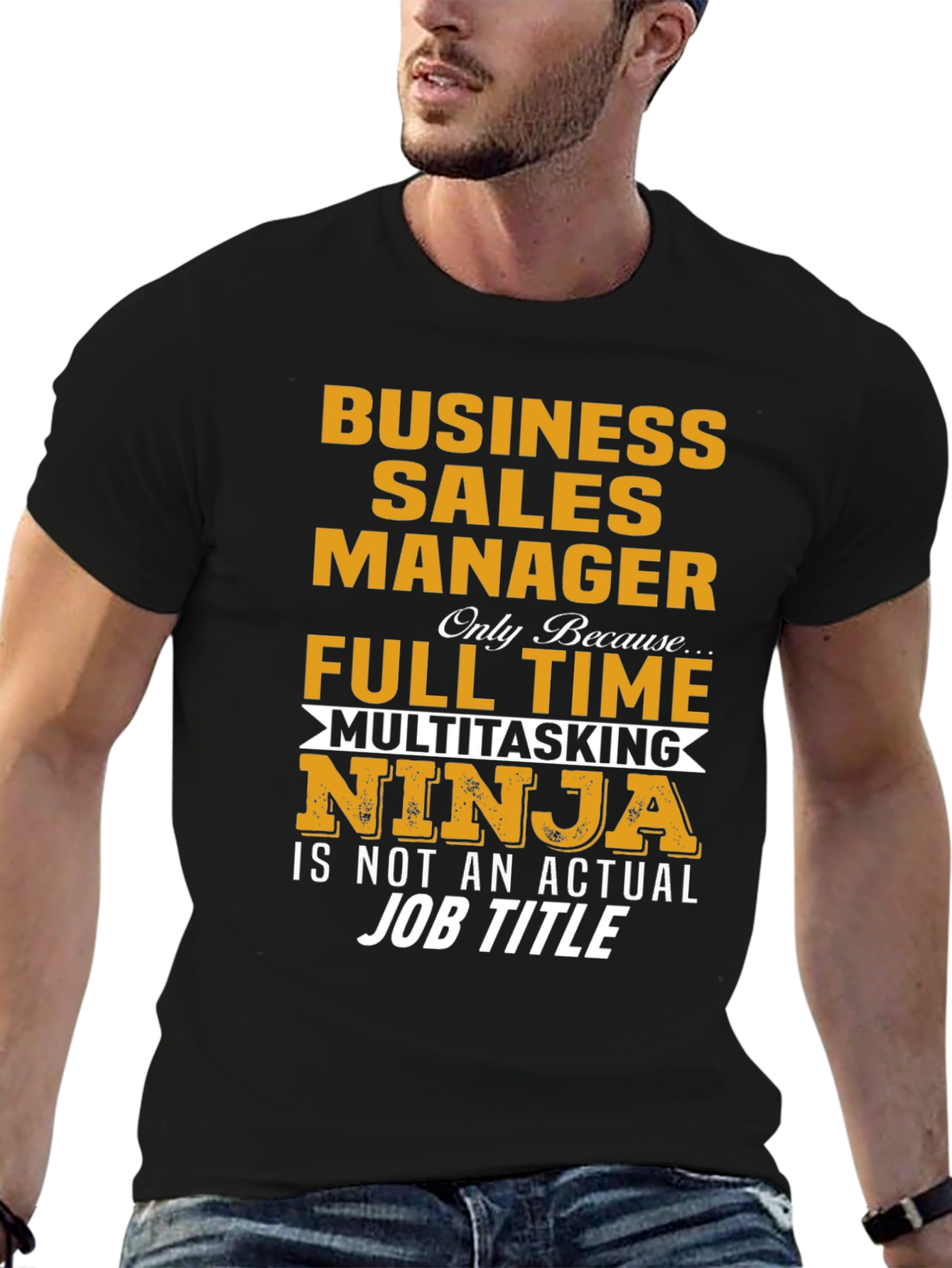 Business Sales Manager Ninja T-Shirt