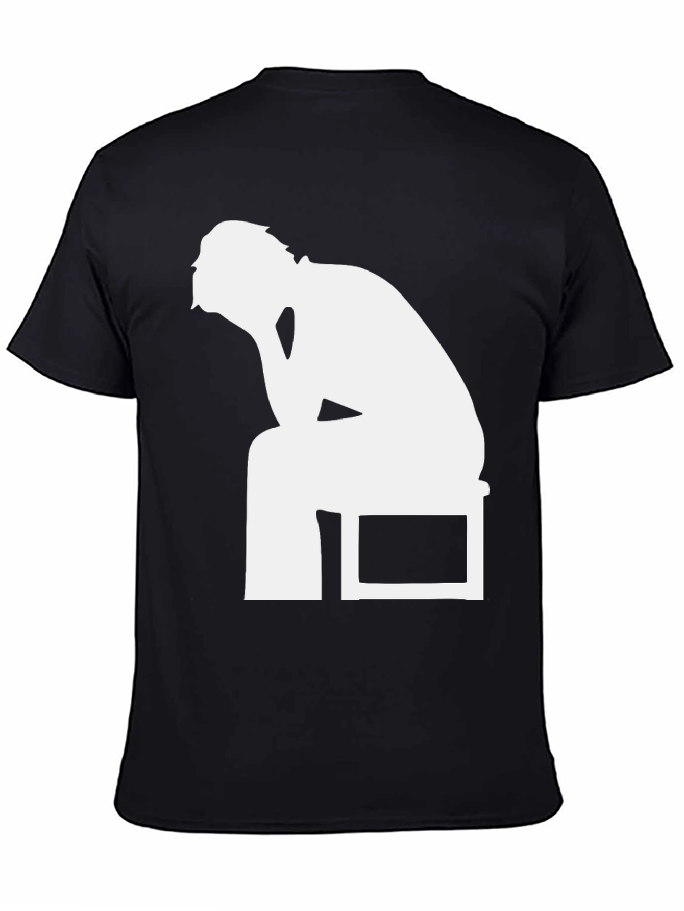 The Thinker Graphic Tee - Black T-Shirt