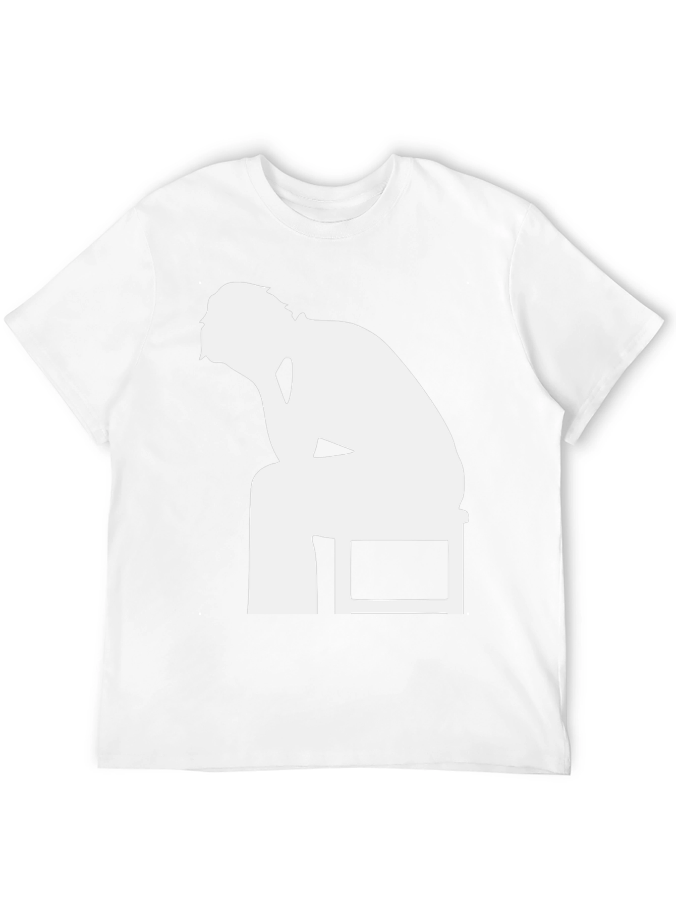 The Thinker Graphic Tee - Black T-Shirt