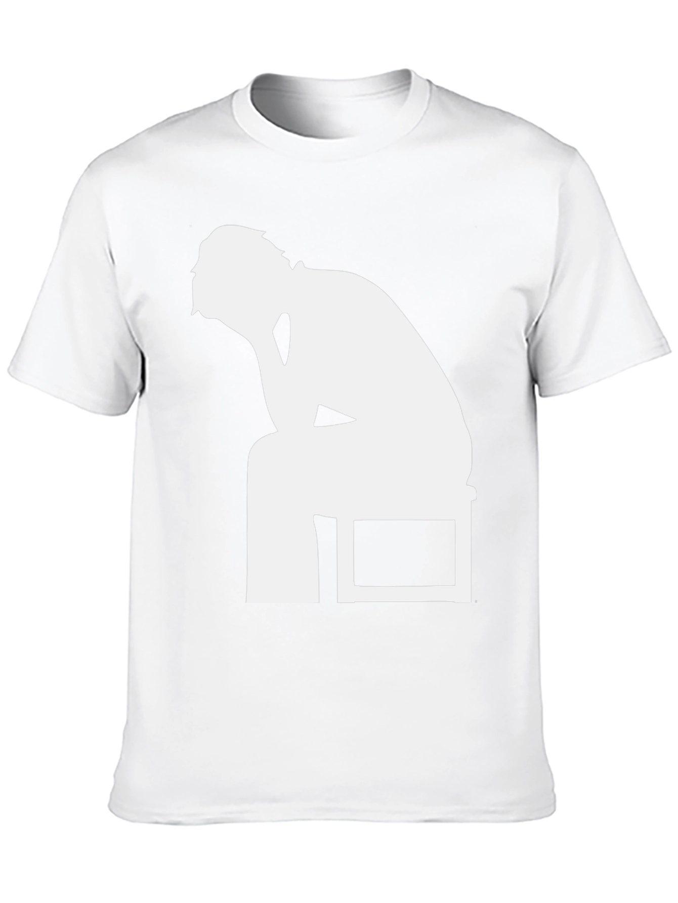 The Thinker Graphic Tee - Black T-Shirt