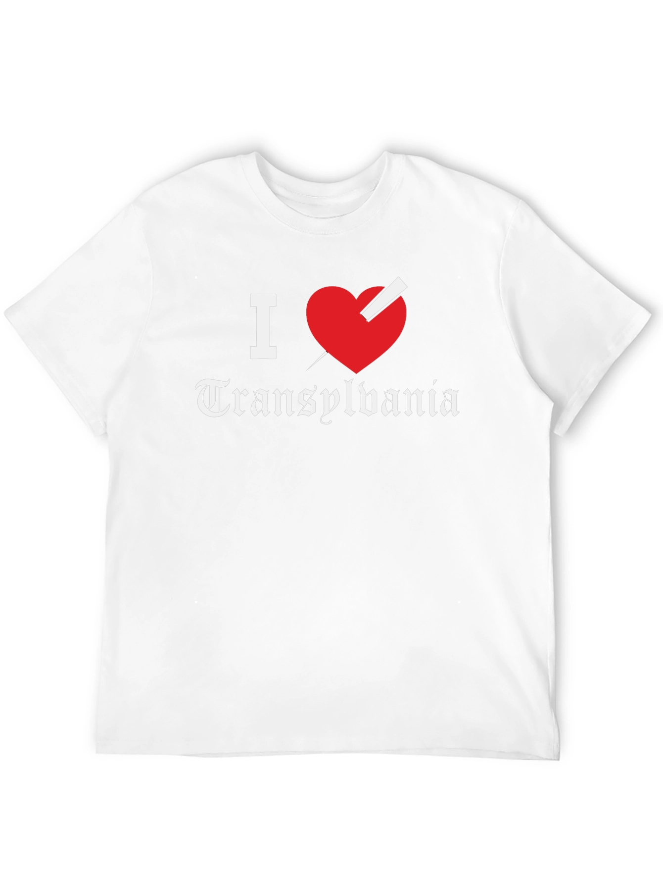 I Heart Transylvania Graphic Tee - Classic Fit