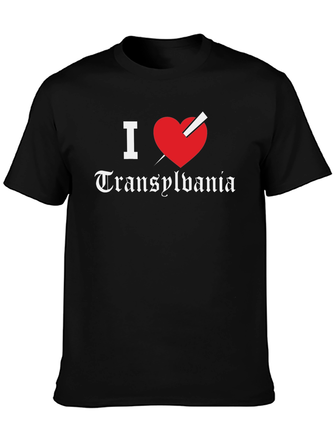 I Heart Transylvania Graphic Tee - Classic Fit