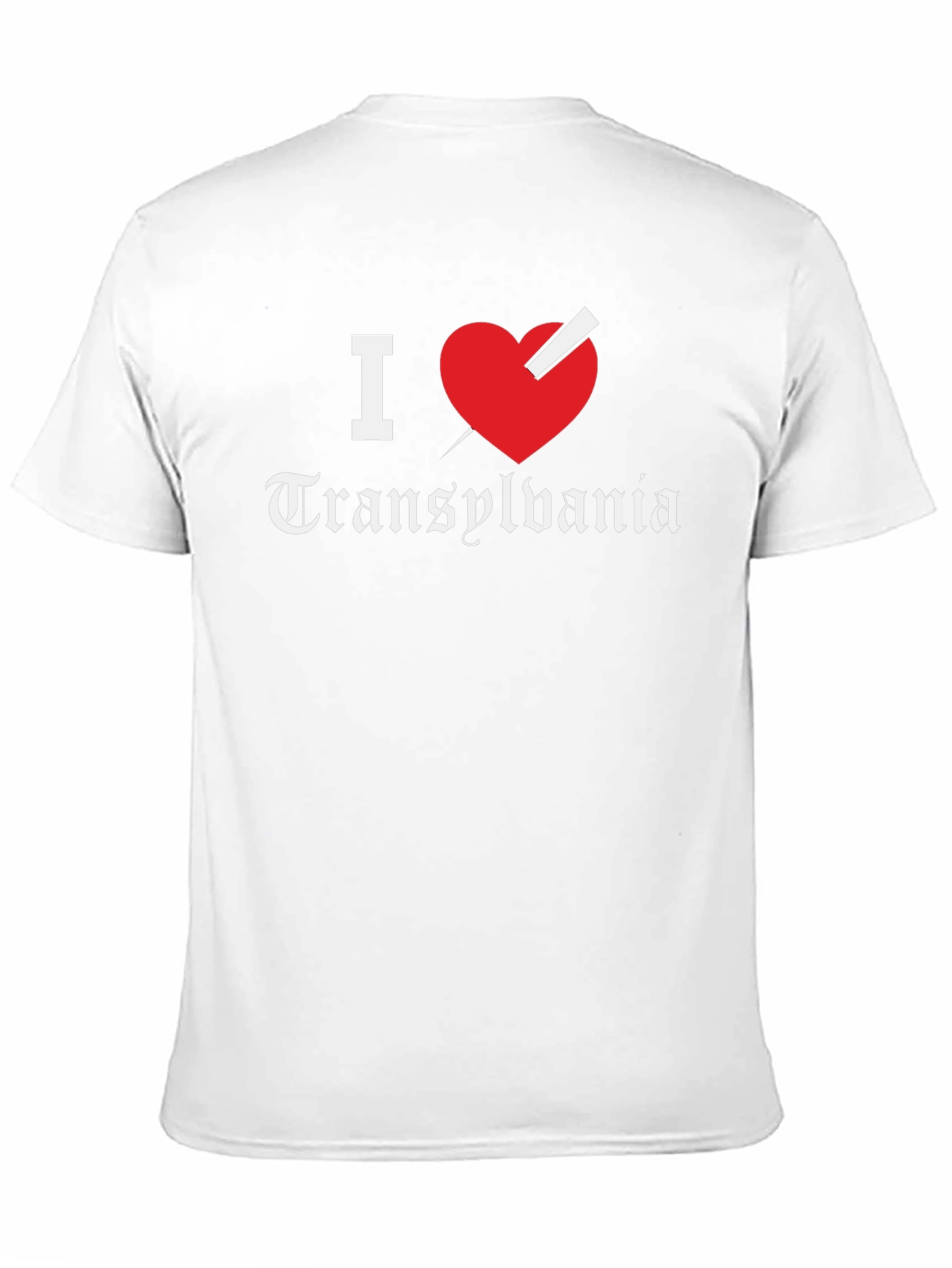 I Heart Transylvania Graphic Tee - Classic Fit