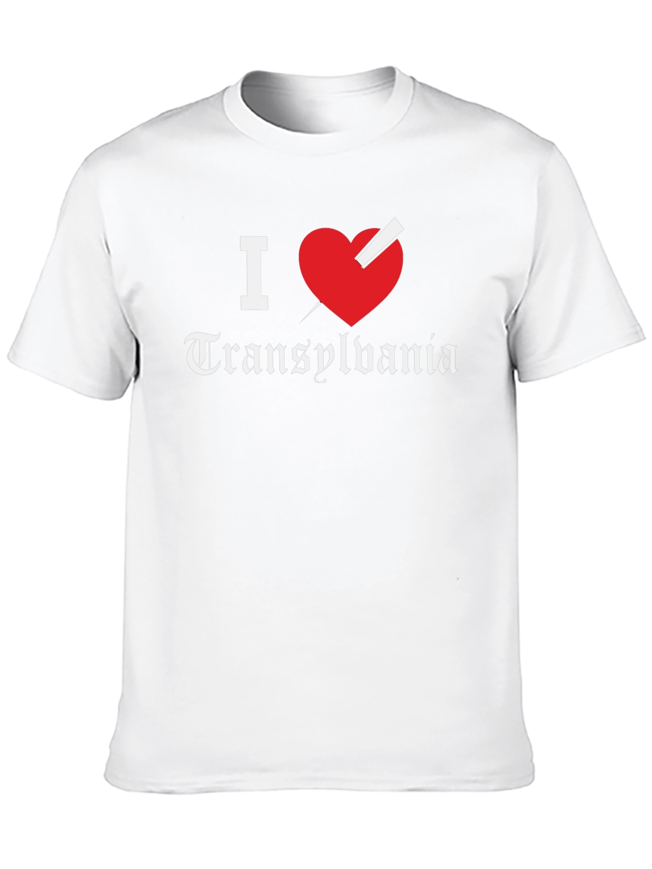 I Heart Transylvania Graphic Tee - Classic Fit