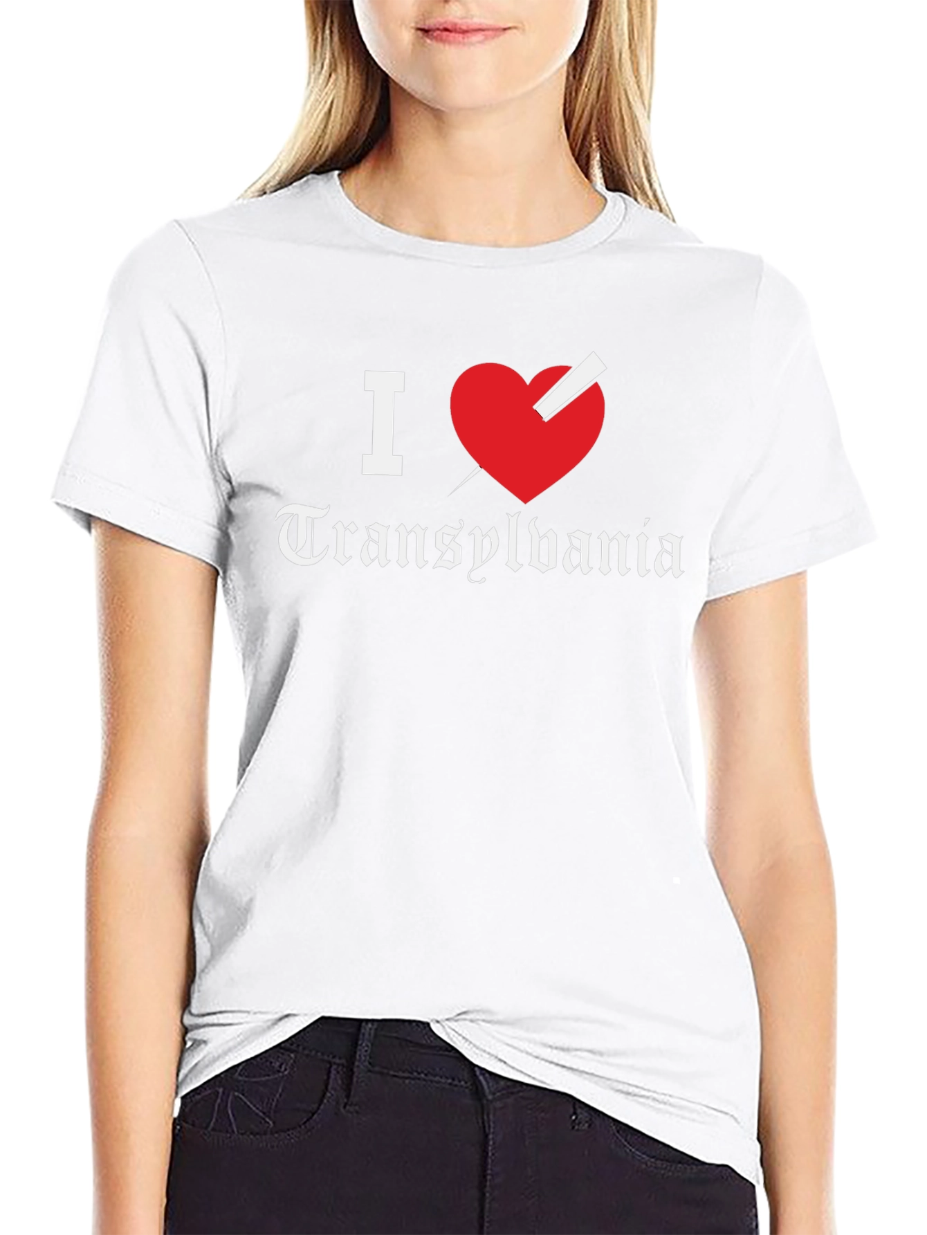 I Heart Transylvania Graphic Tee - Classic Fit