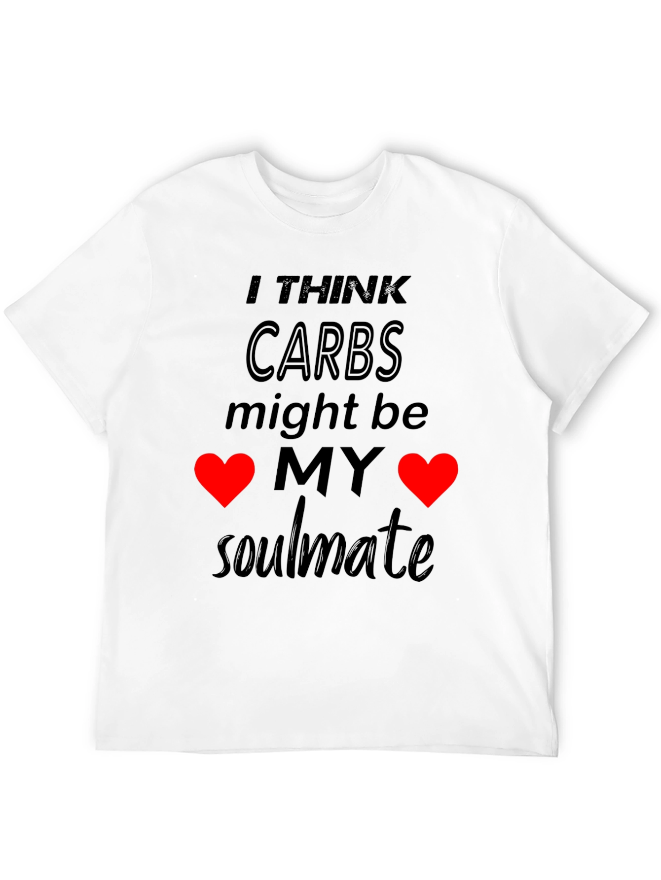 Carbs My Soulmate Graphic T-Shirt