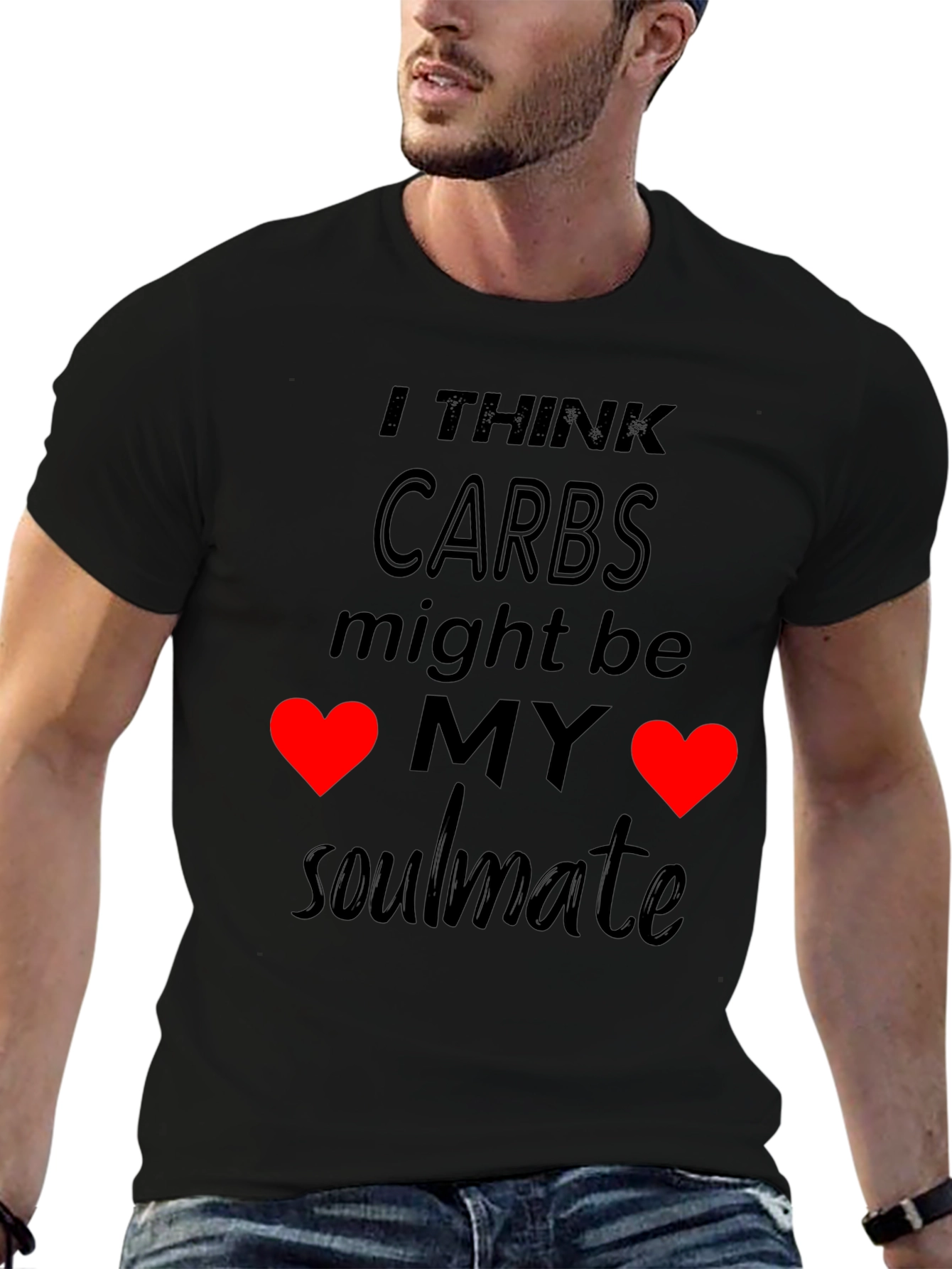 Carbs My Soulmate Graphic T-Shirt
