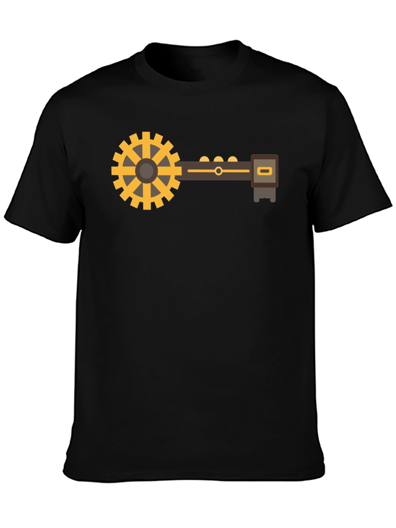 Steampunk Gear Tee - Unique Graphic T-Shirt