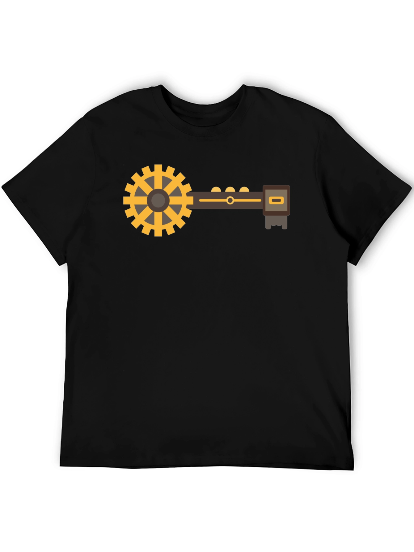 Steampunk Gear Tee - Unique Graphic T-Shirt