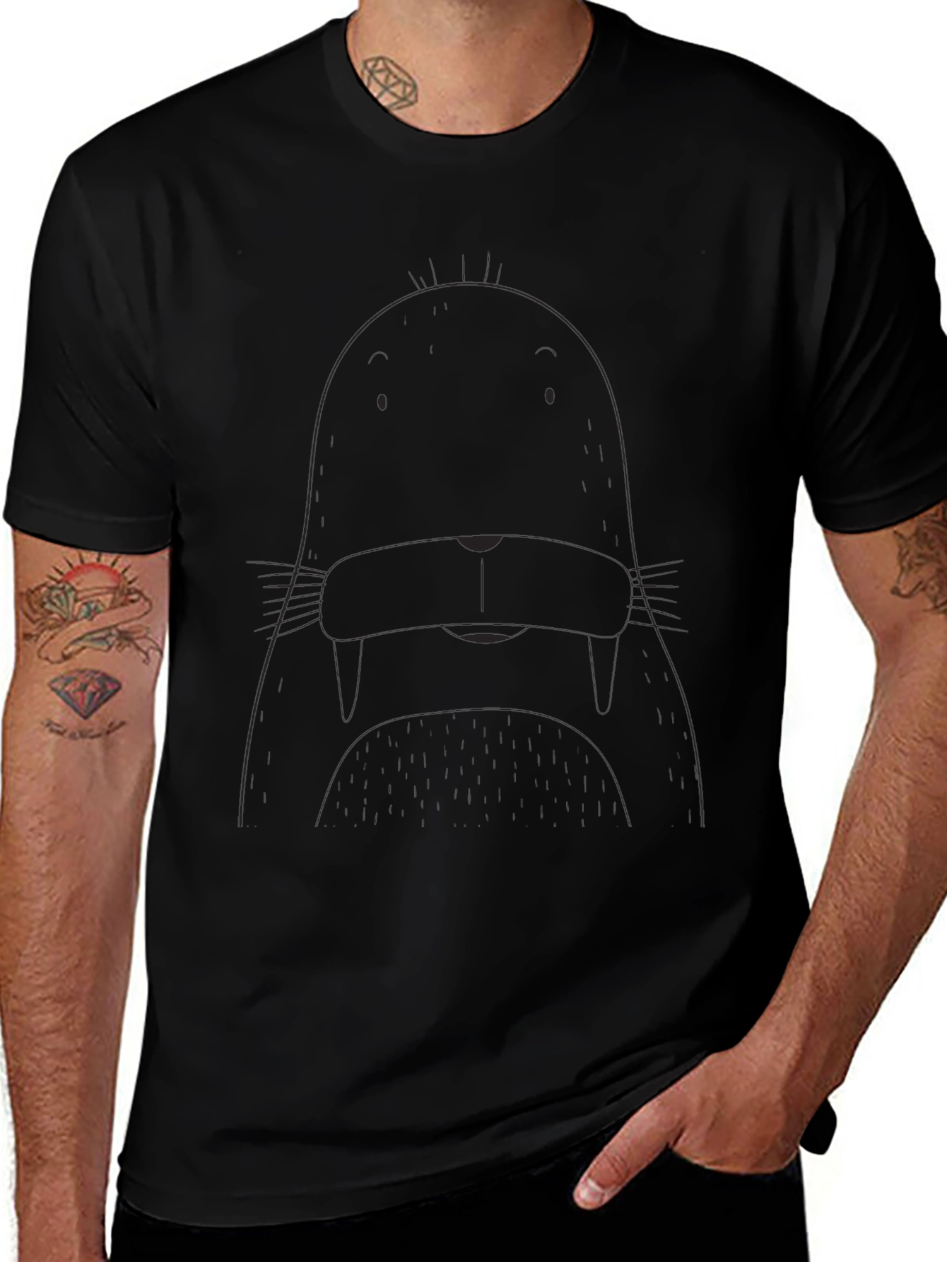 Simple Black Tee