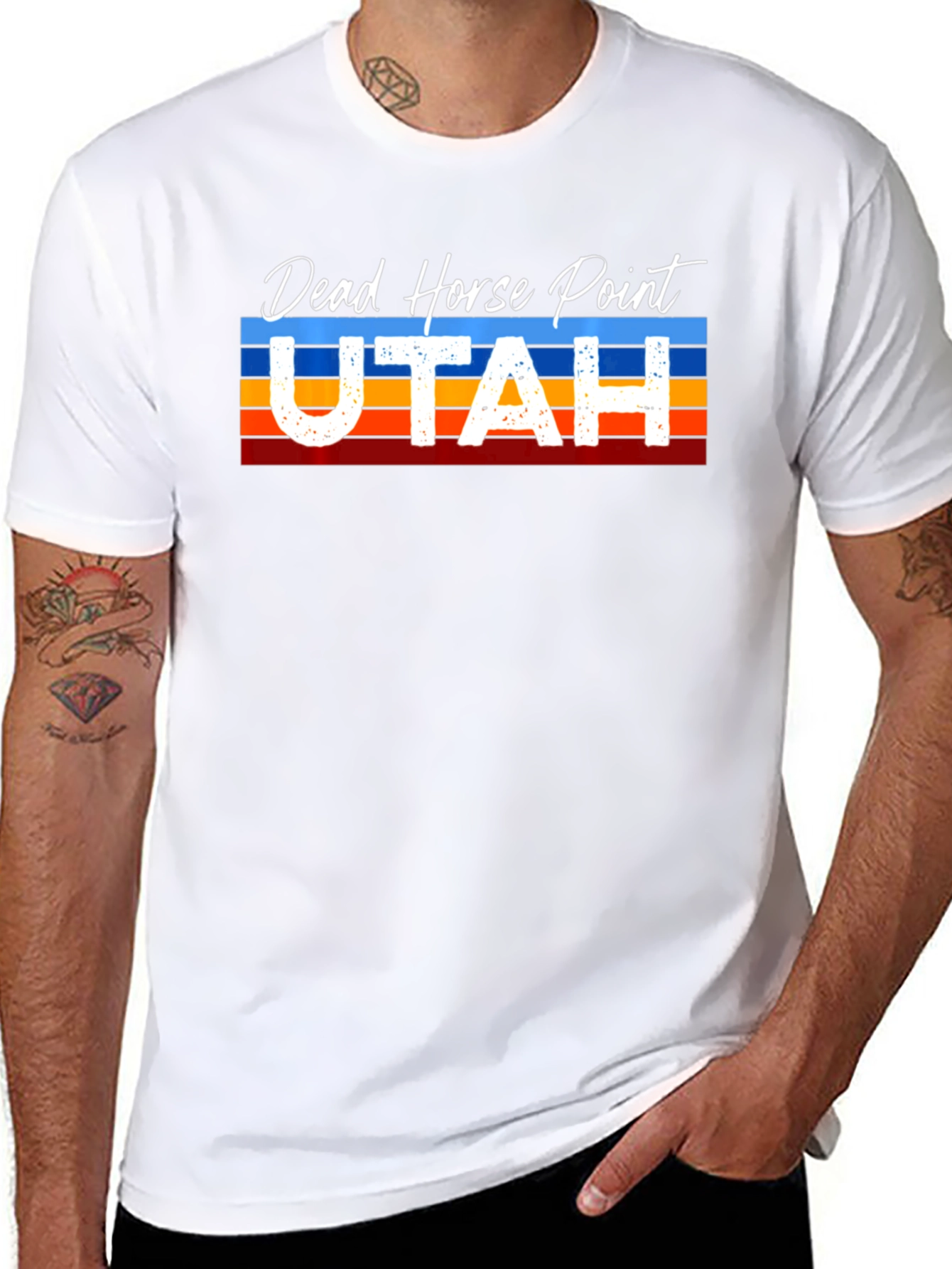 Dead Horse Point Utah Retro Graphic T-Shirt