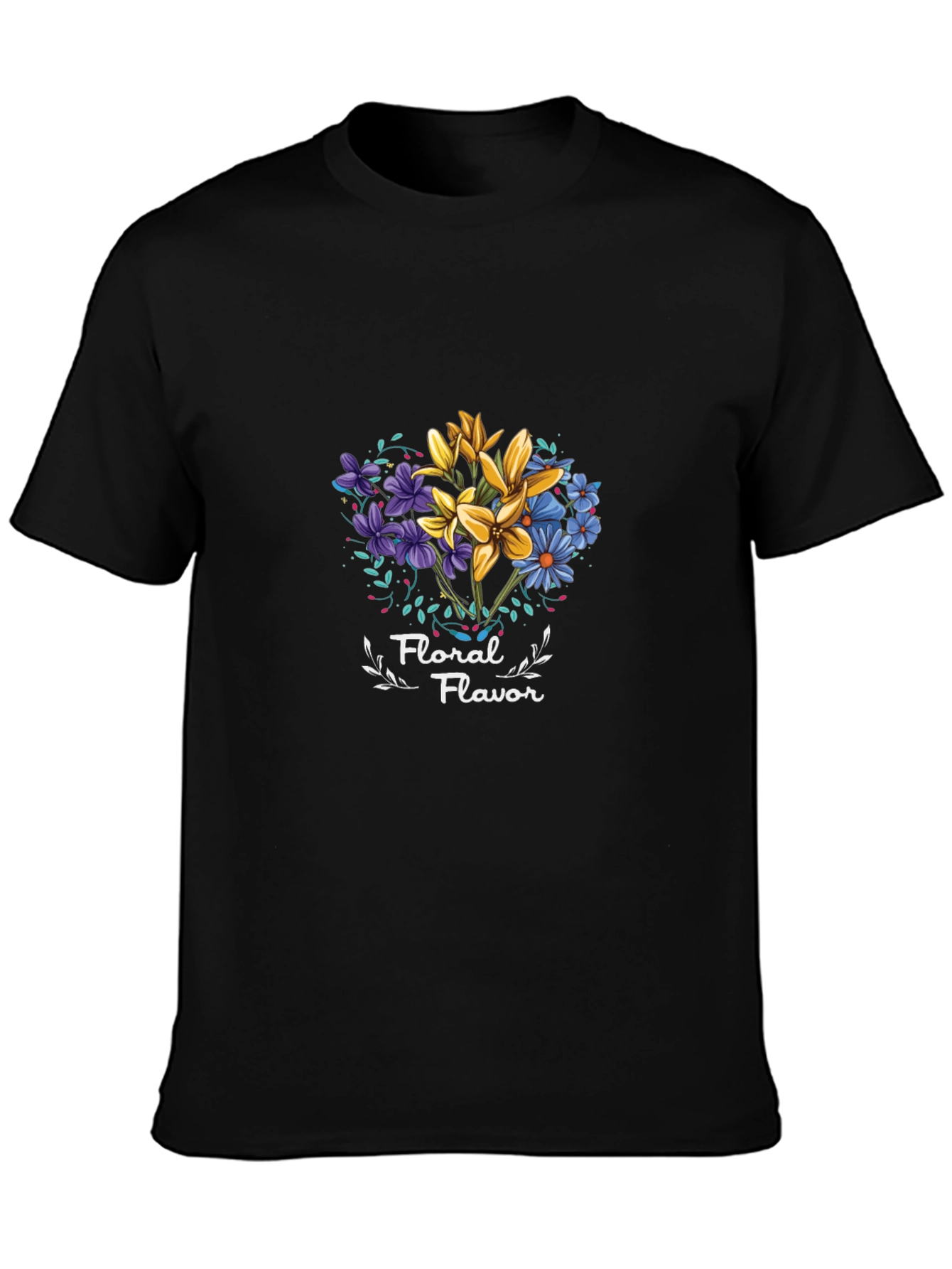 Floral Flavor Graphic T-Shirt