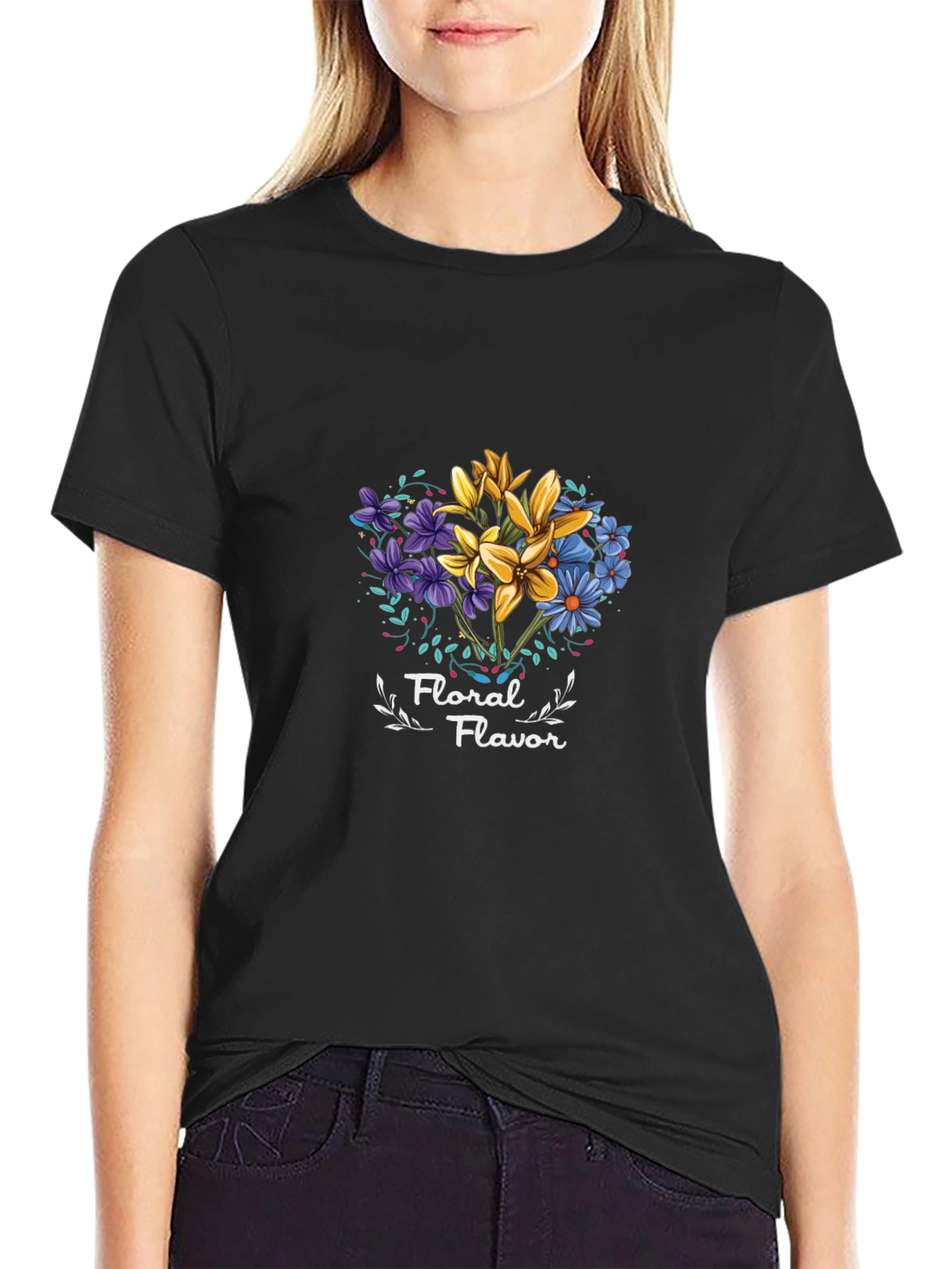 Floral Flavor Graphic T-Shirt