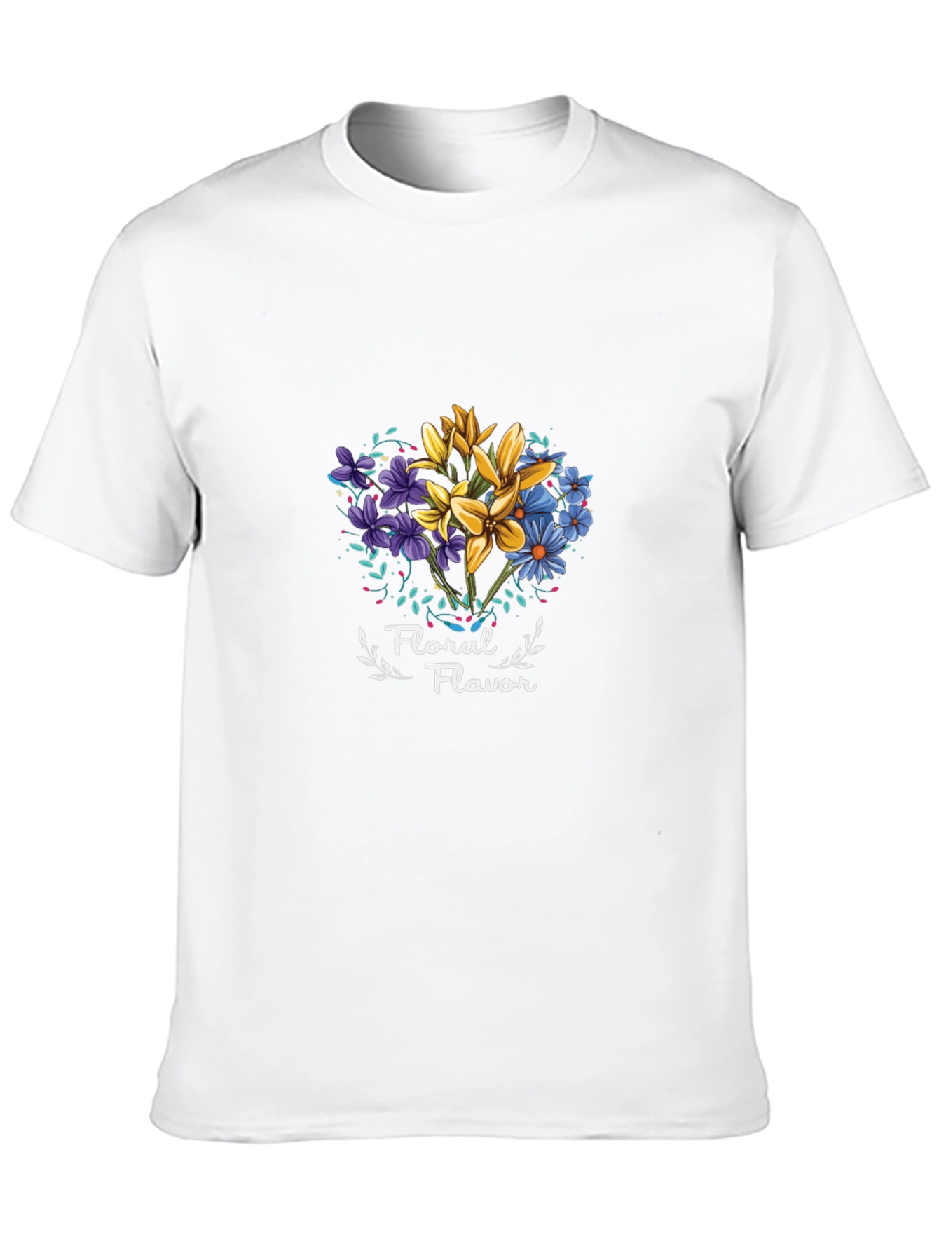 Floral Flavor Graphic T-Shirt