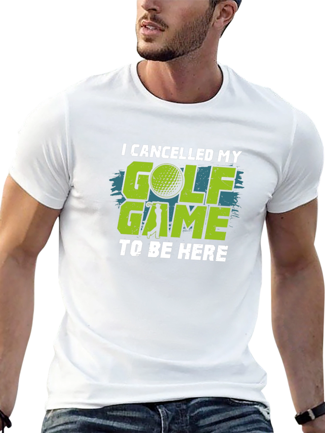 Golf Game Cancelled T-Shirt - Funny Golf Tee