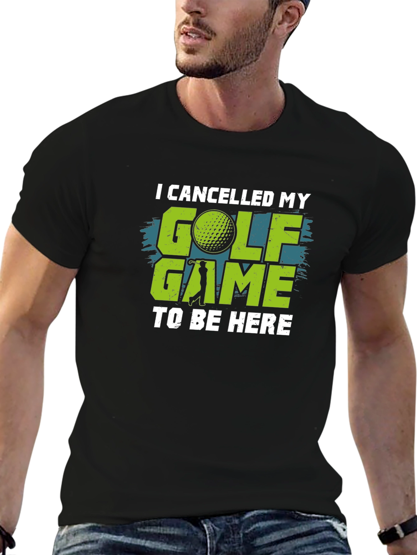 Golf Game Cancelled T-Shirt - Funny Golf Tee