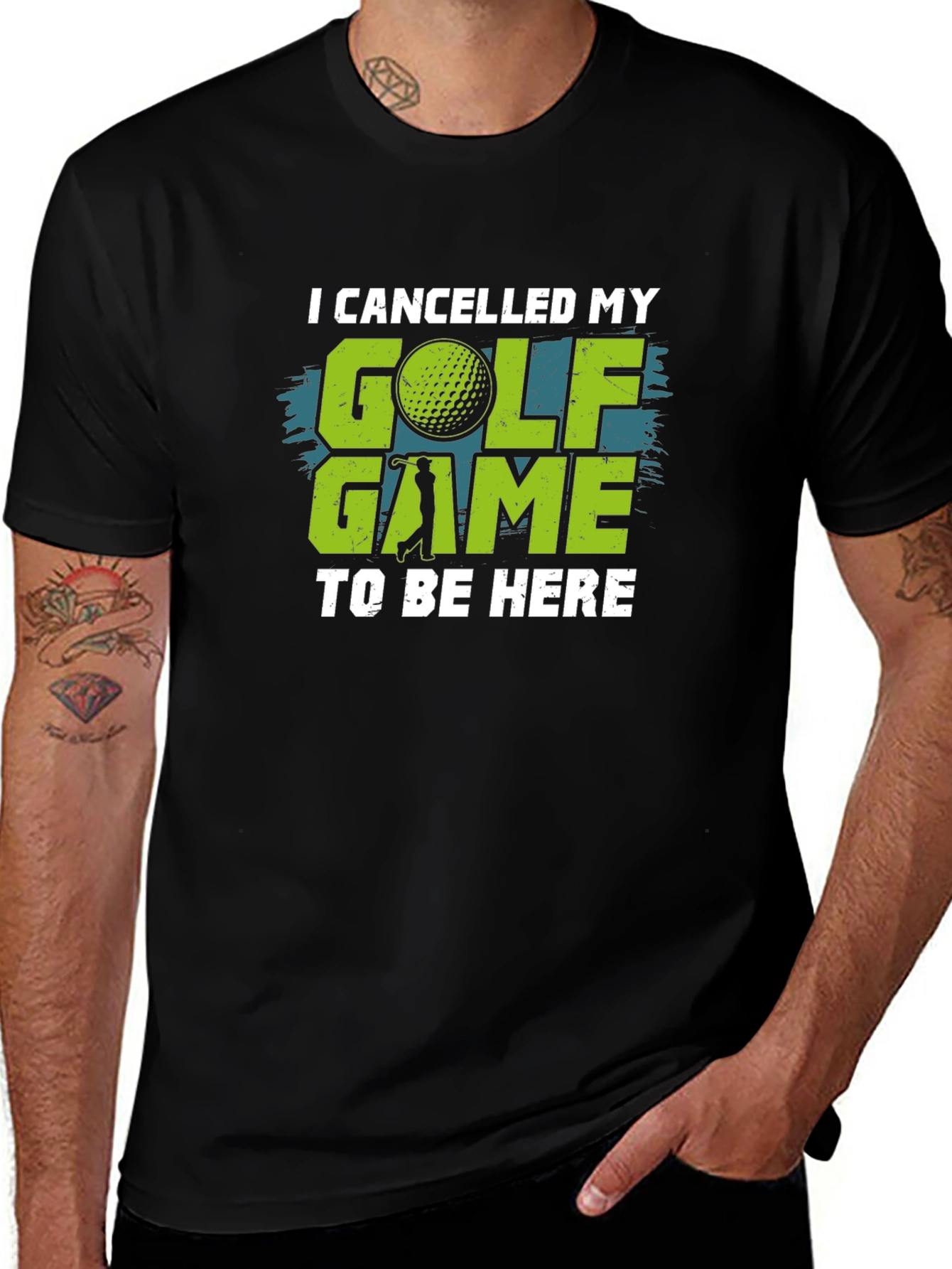 Golf Game Cancelled T-Shirt - Funny Golf Tee