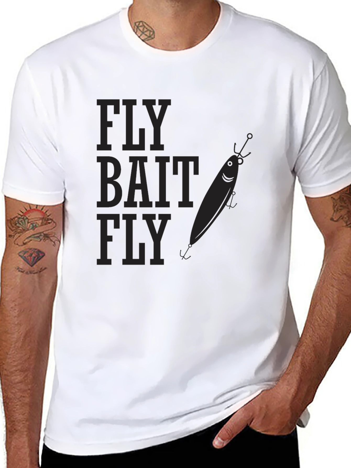 Fly Bait Fly Fishing T-Shirt