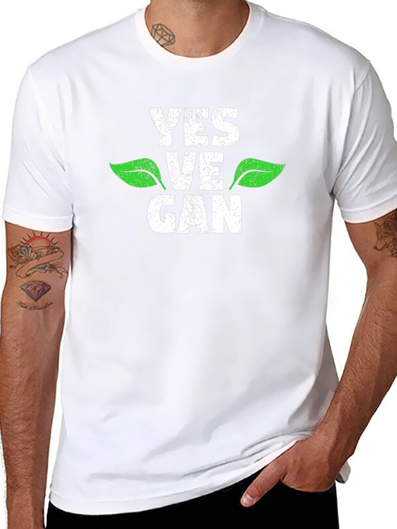 Yes Vegan T-Shirt - Plant-Based Lifestyle