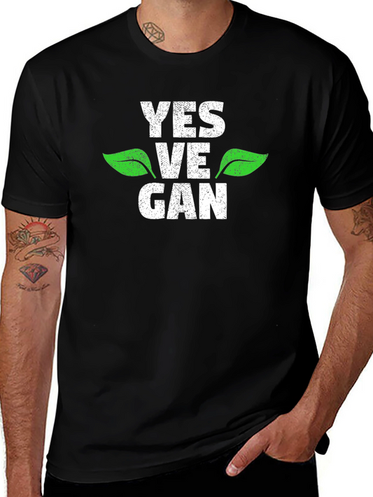 Yes Vegan T-Shirt - Plant-Based Lifestyle