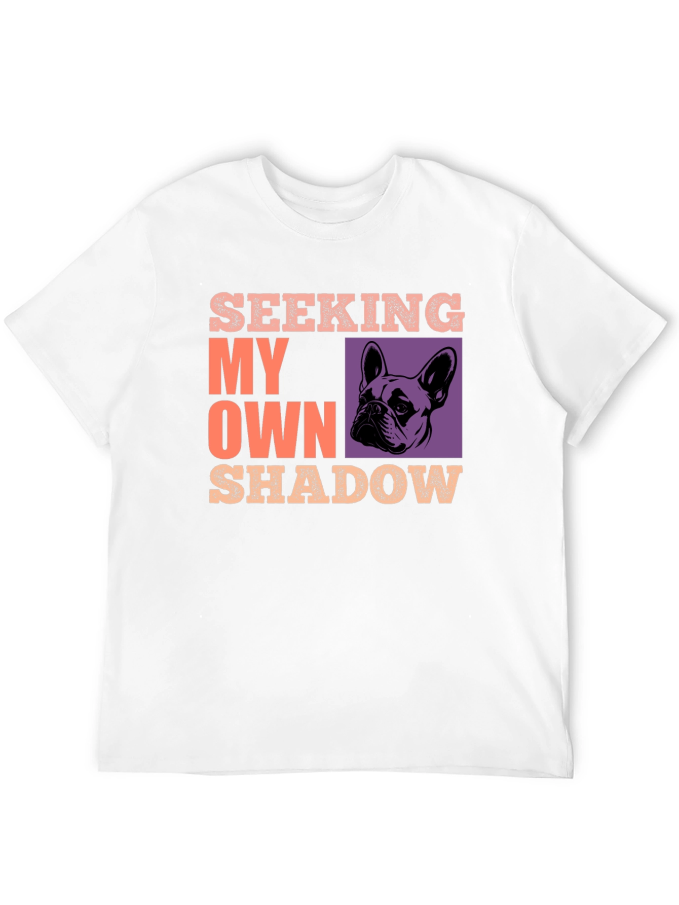 Seeking My Own Shadow Dog Graphic T-Shirt