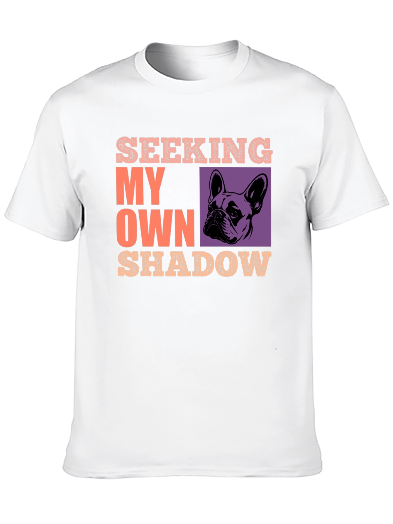Seeking My Own Shadow Dog Graphic T-Shirt