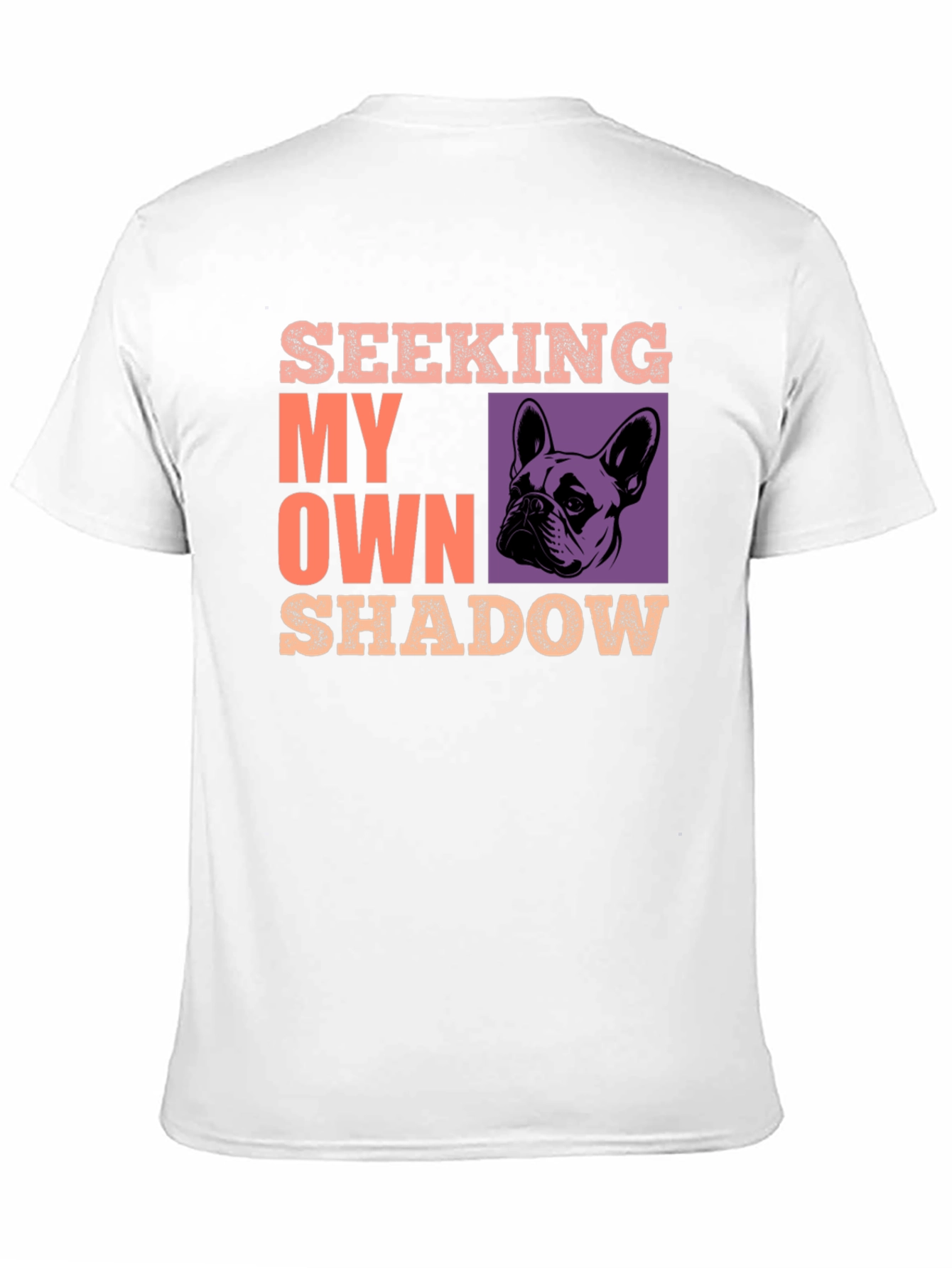 Seeking My Own Shadow Dog Graphic T-Shirt