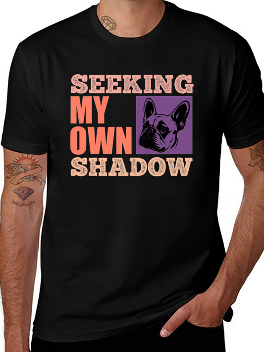 Seeking My Own Shadow Dog Graphic T-Shirt