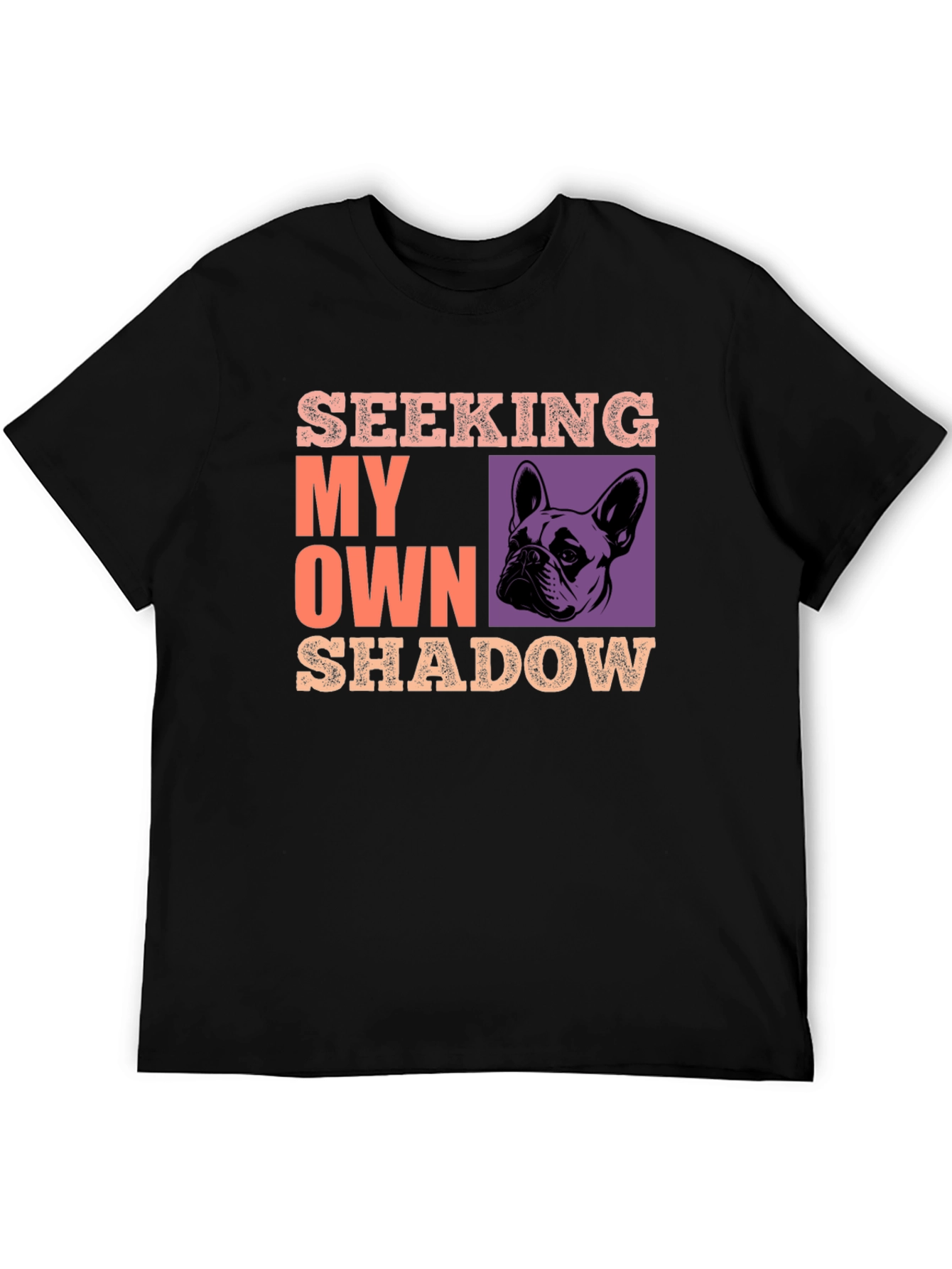 Seeking My Own Shadow Dog Graphic T-Shirt